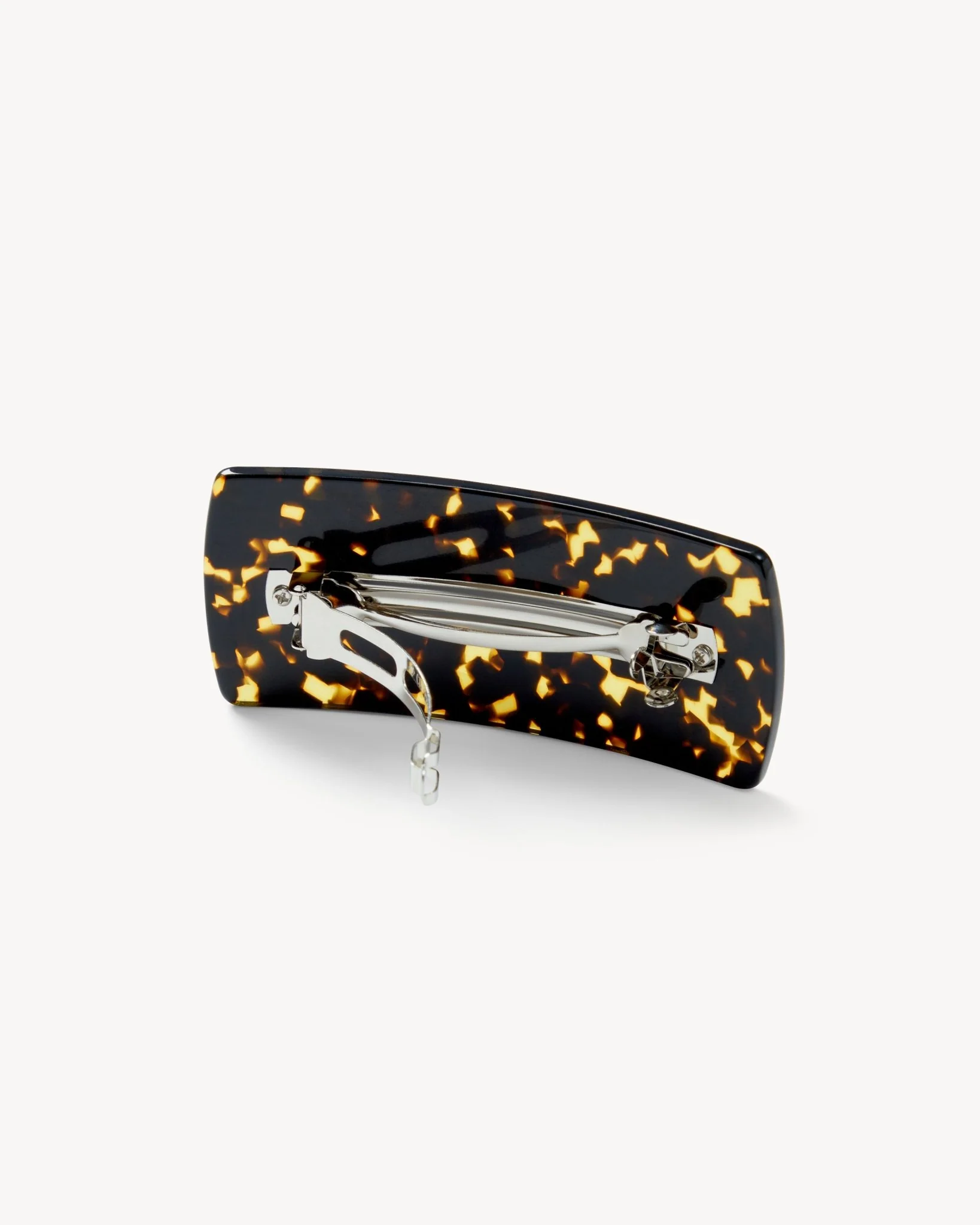 Jumbo Box Barrette in Dark Tortoise - Image 2