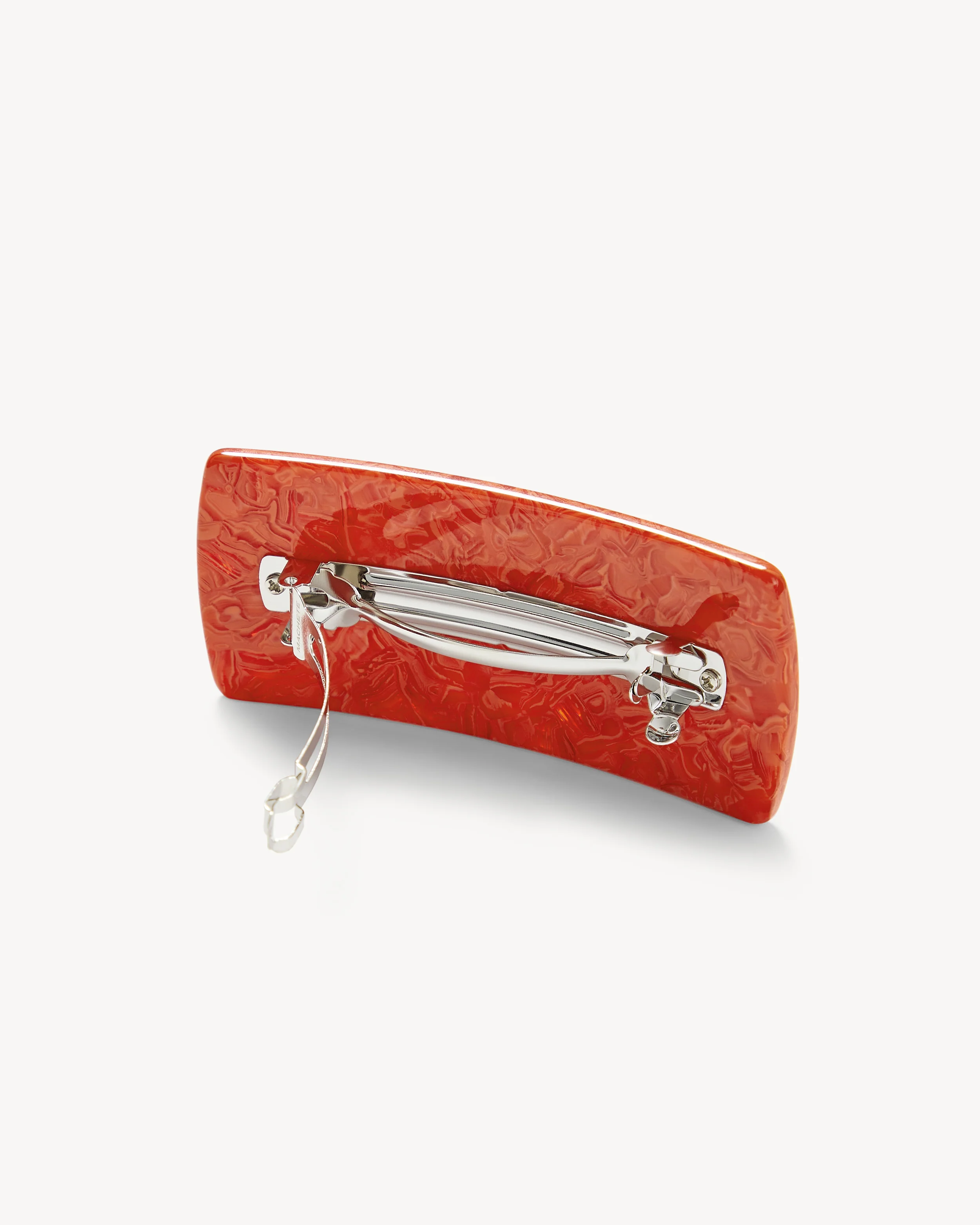 Jumbo Box Barrette in Poppy - Image 2