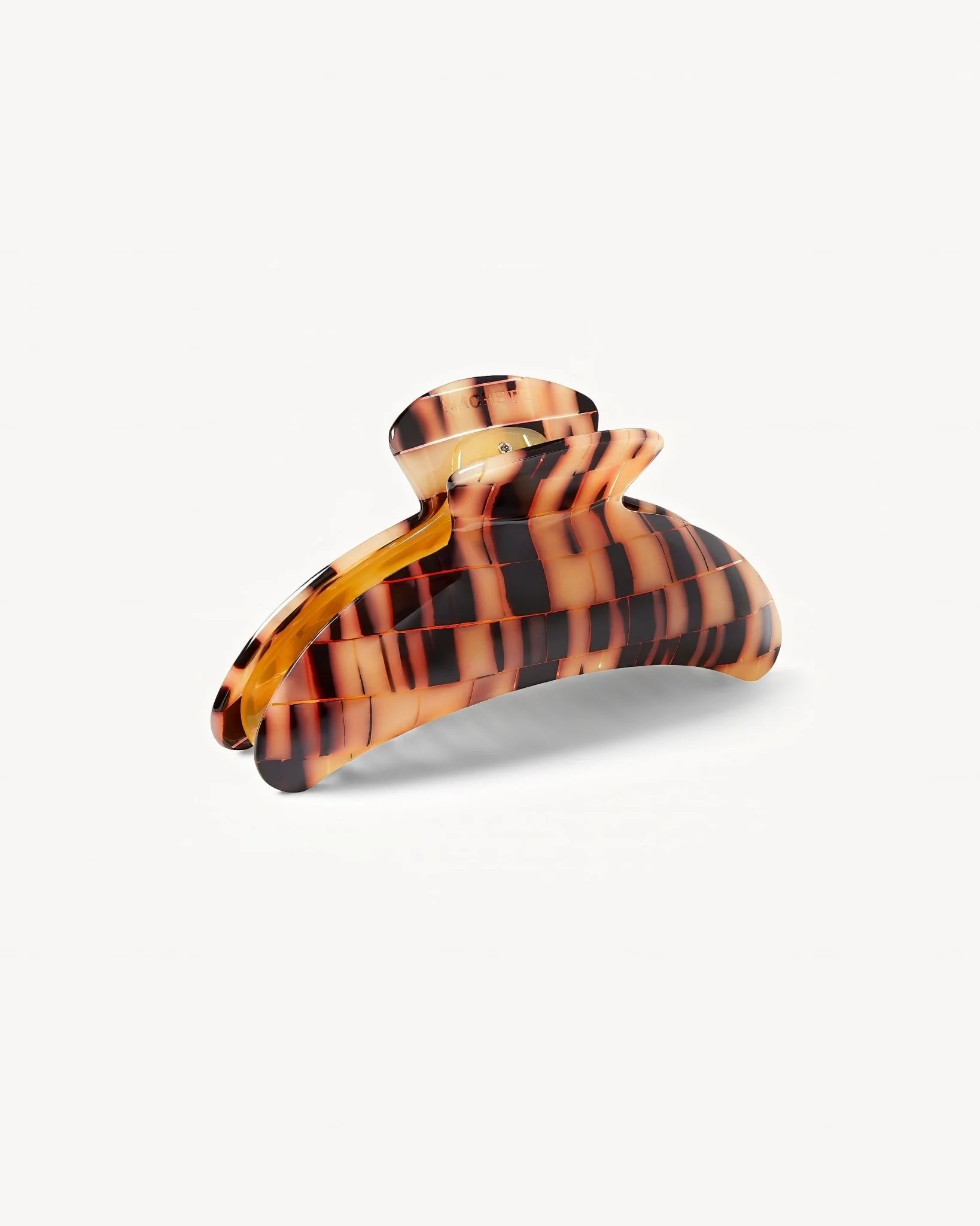 Jumbo Heirloom Claw in Blonde Checker - Image 2