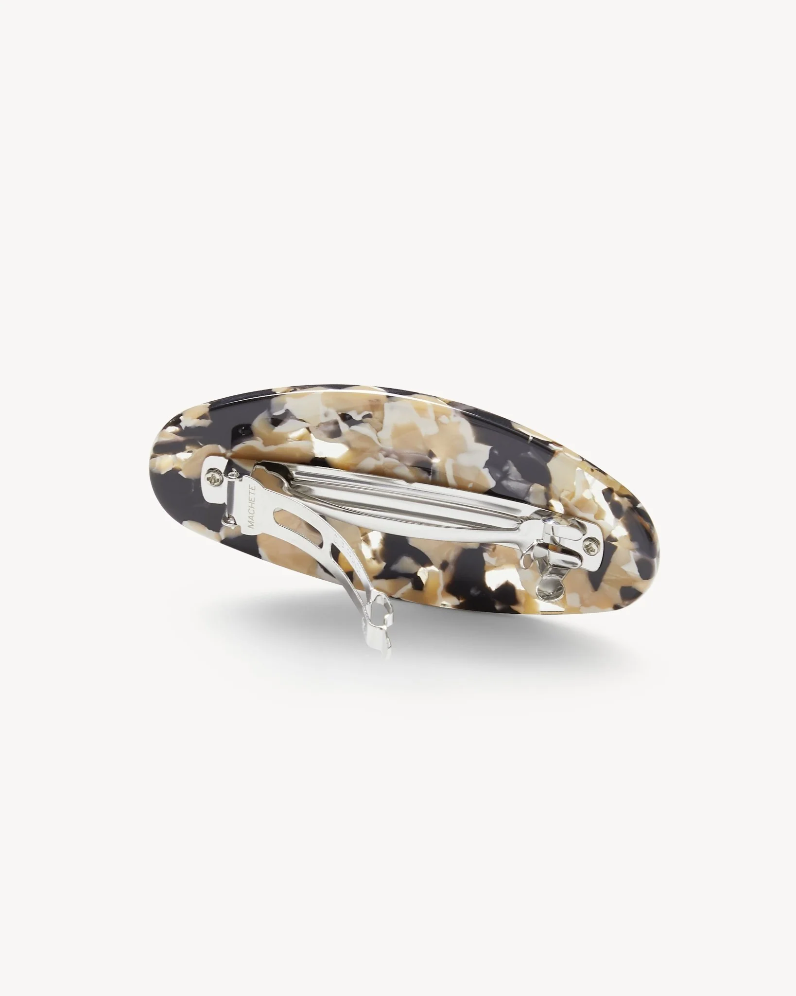 Jumbo Oval Barrette in Abalone - Image 2