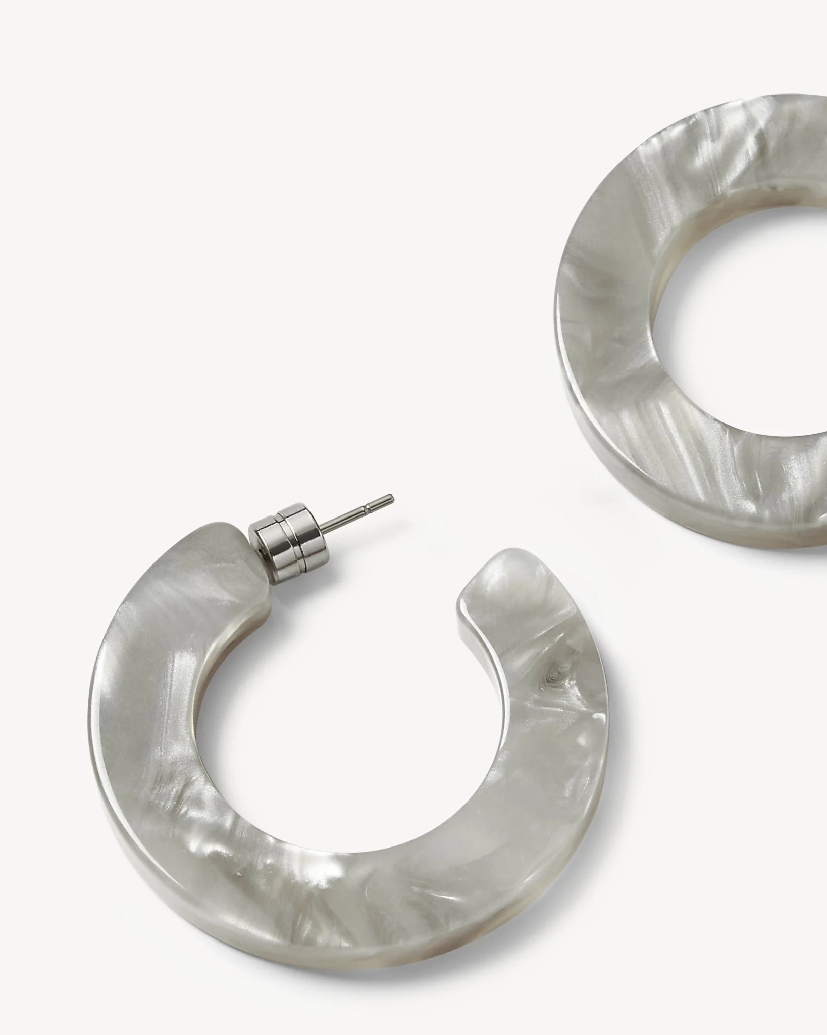 Kate Hoops in Grey Shell - Image 2