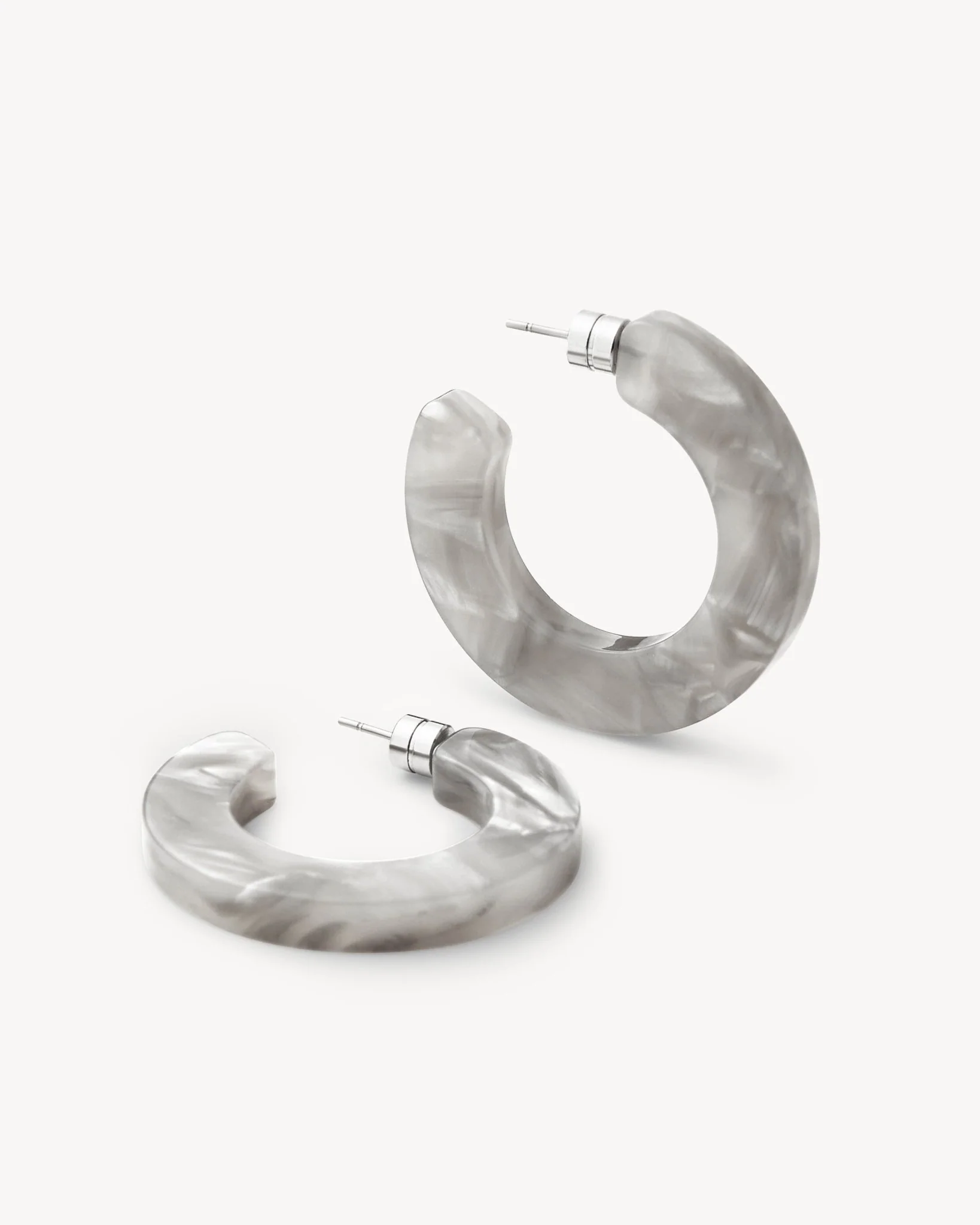 Kate Hoops in Grey Shell - Image 3
