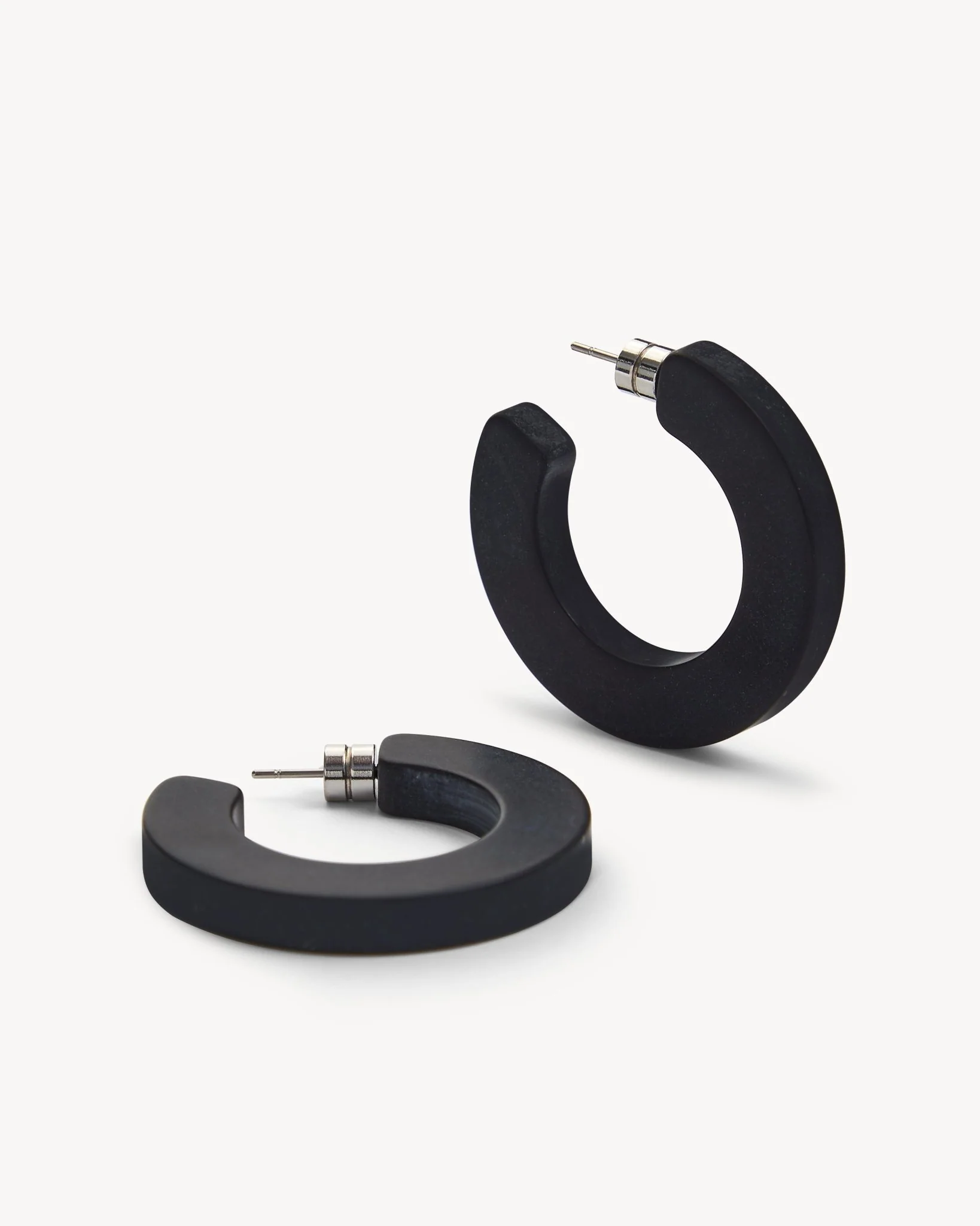 Kate Hoops in Black Matte - Image 3