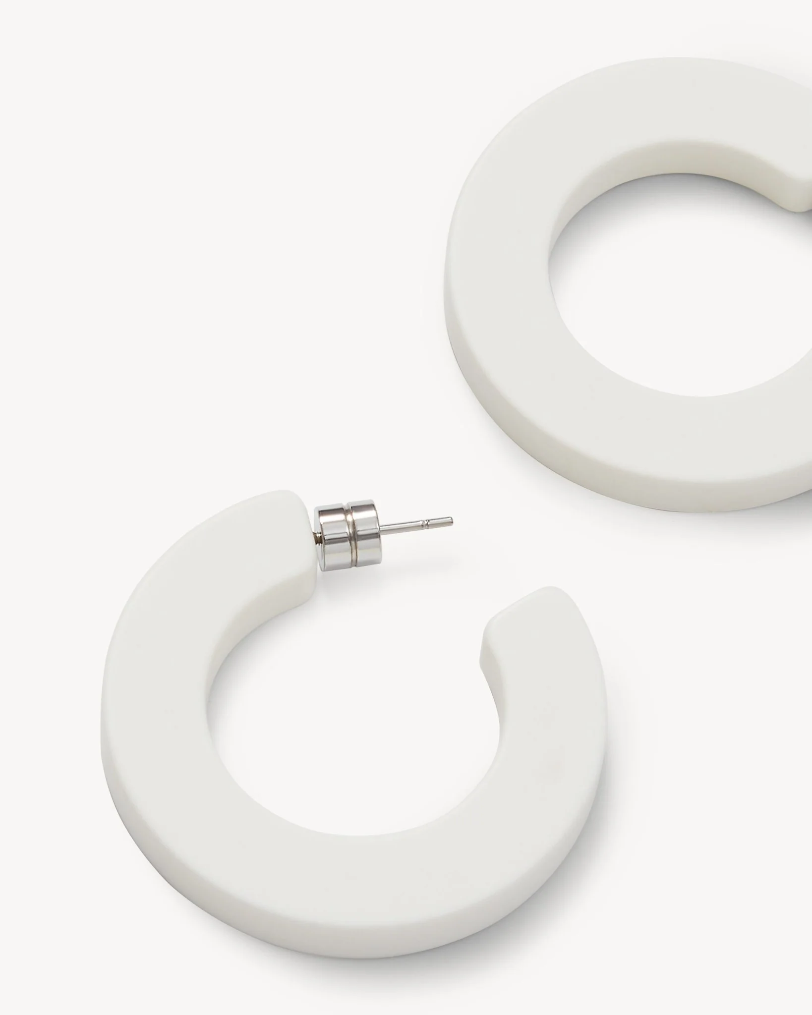 Kate Hoops in White Matte - Image 2