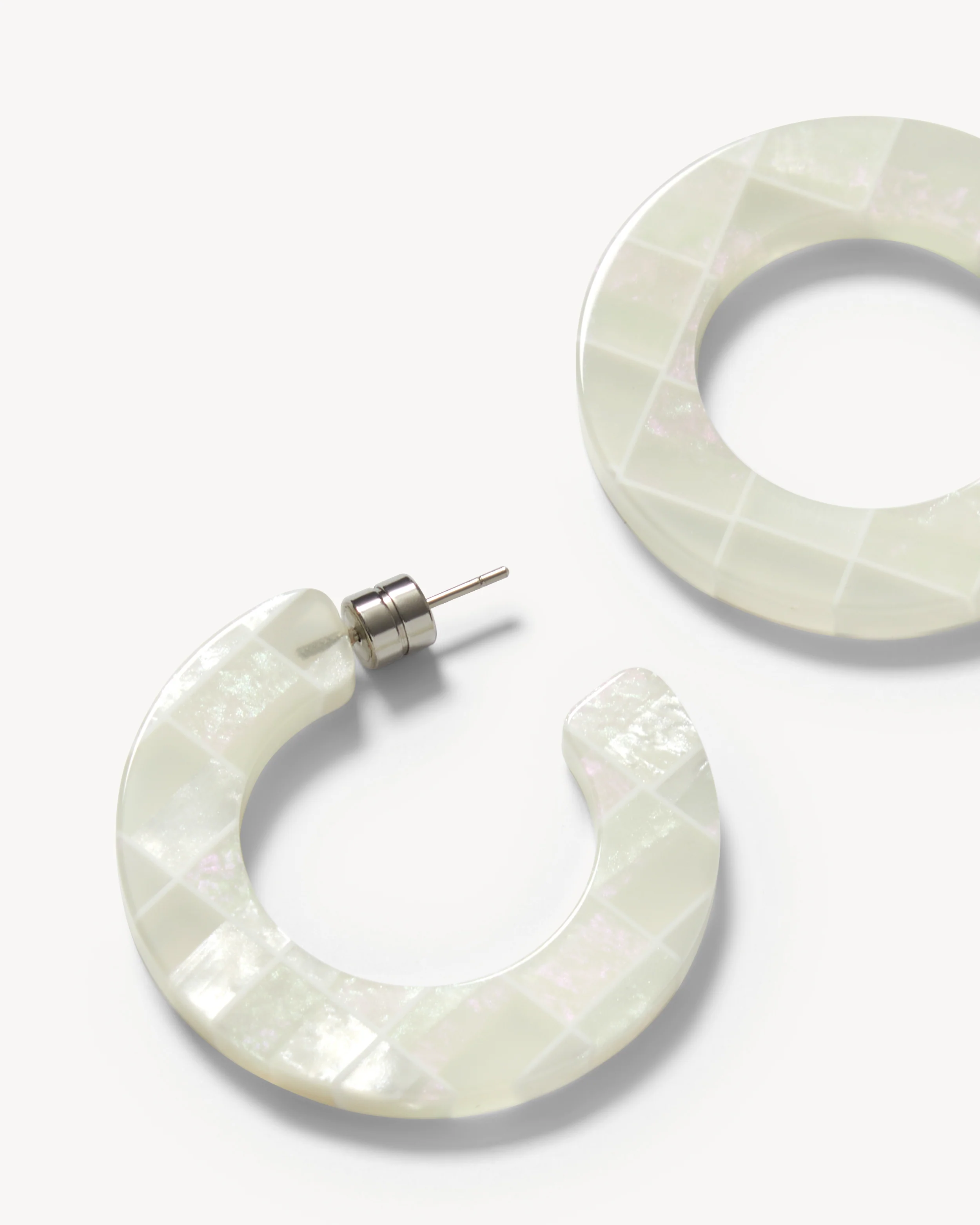 Kate Hoops in Opalite Shell Checker - Image 2