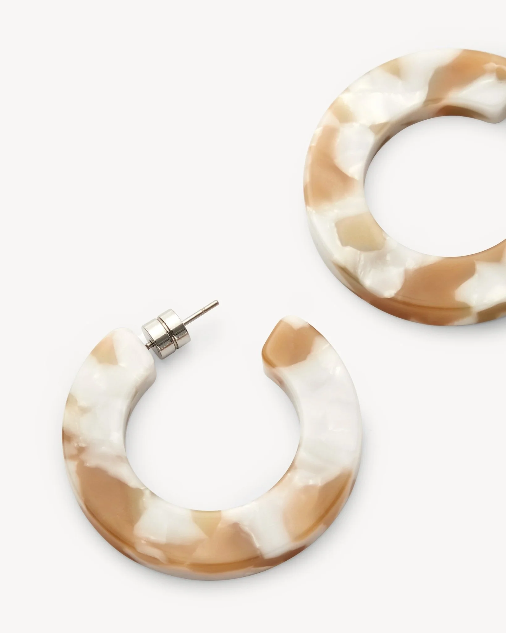 Kate Hoops in Taupe Shell - Image 2