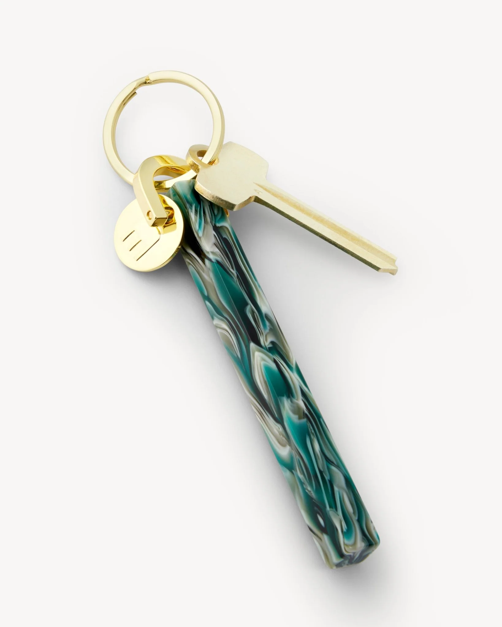Bar Keychain in Stromanthe - Gold - Image 3
