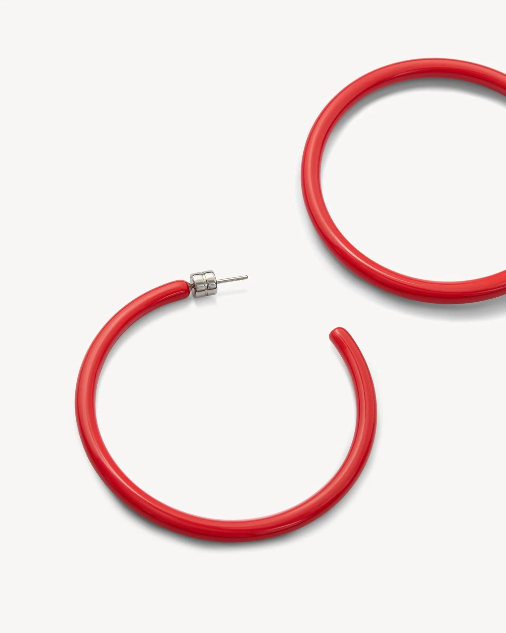 Large Hoops in Ruby - Image 2