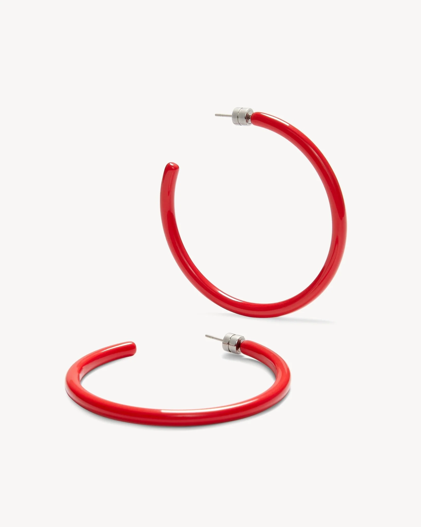 Large Hoops in Ruby - Image 3