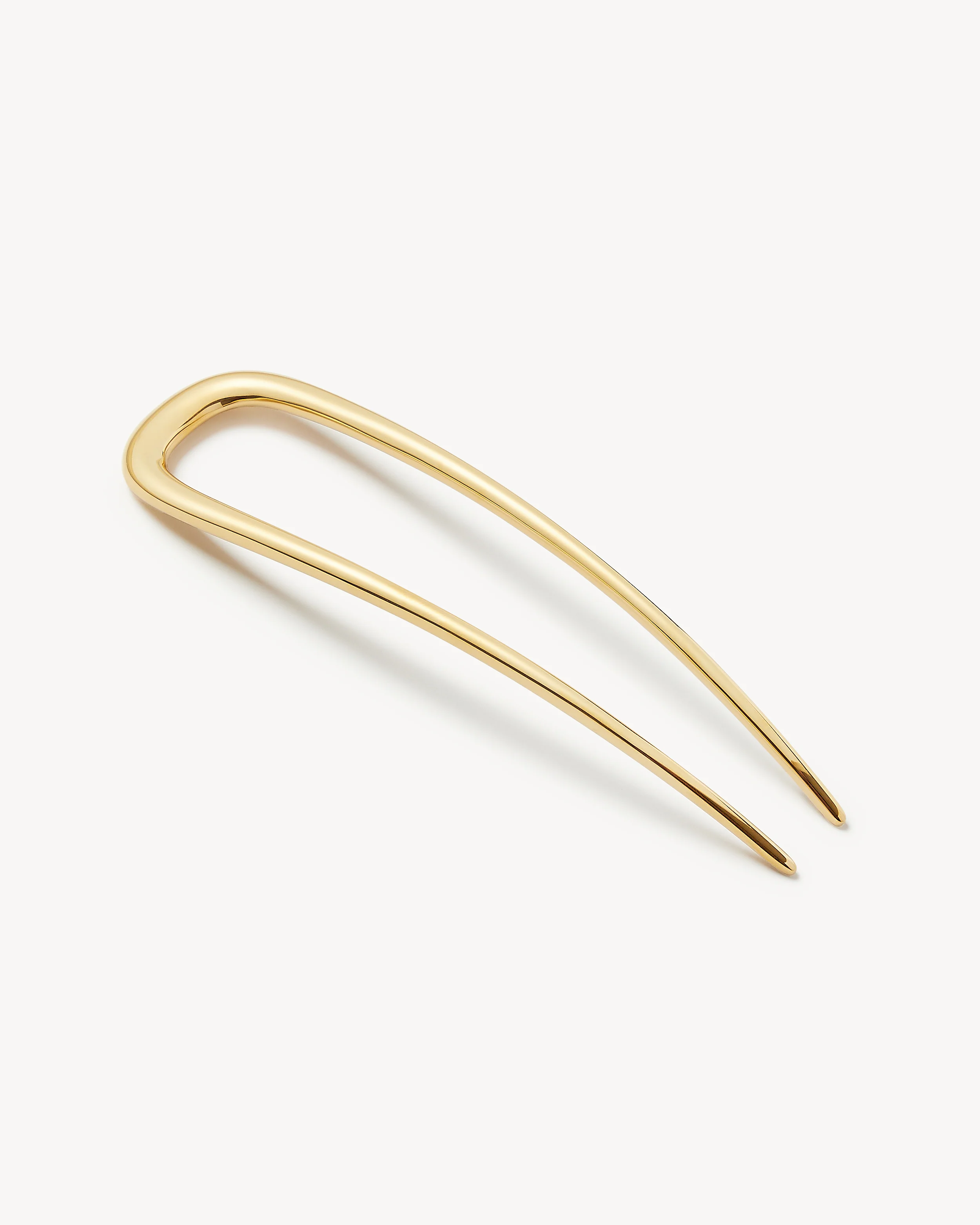 Midi French Hair Pin in Gold - Image 2