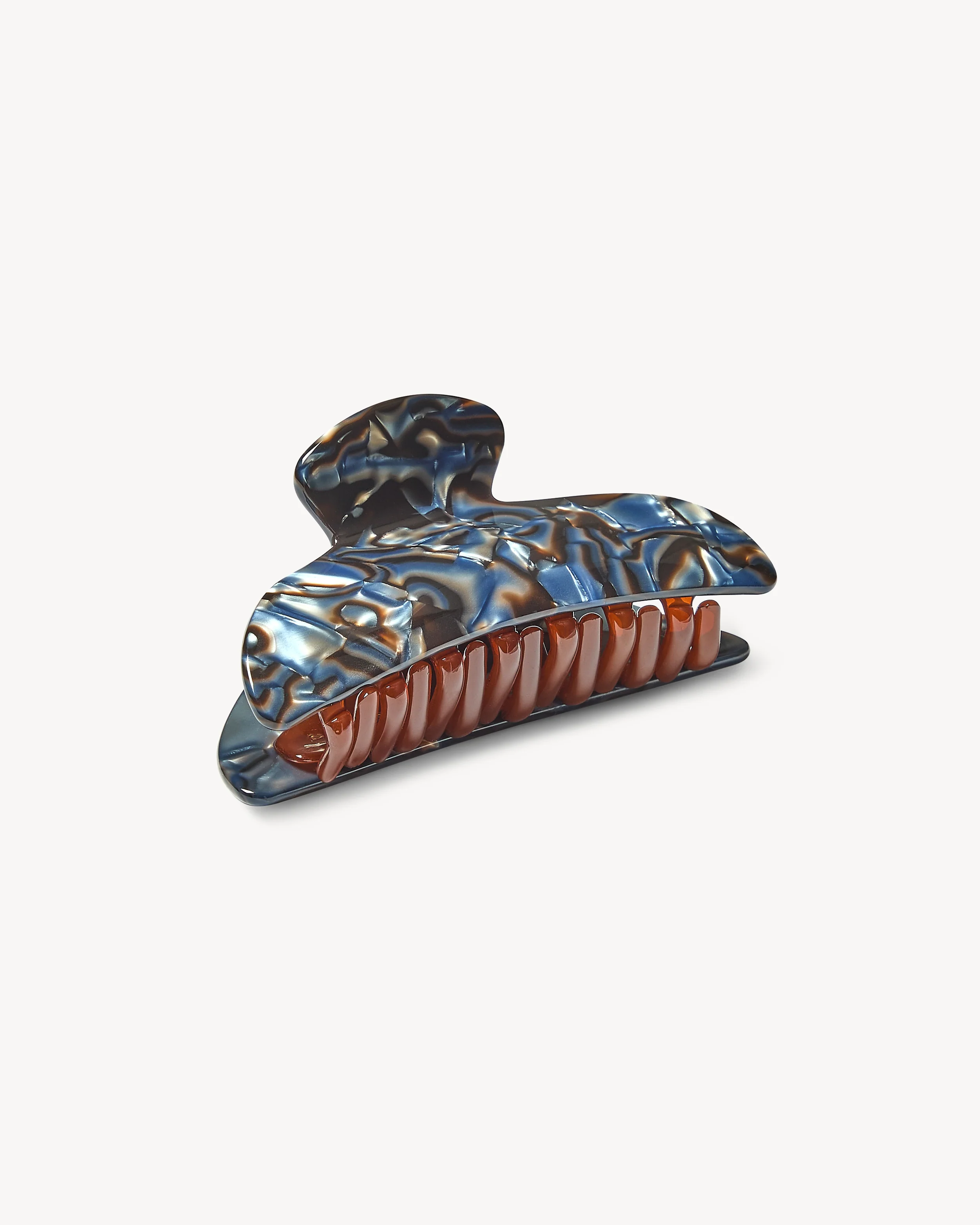 Midi Heirloom Claw in Blue Horn - Image 3