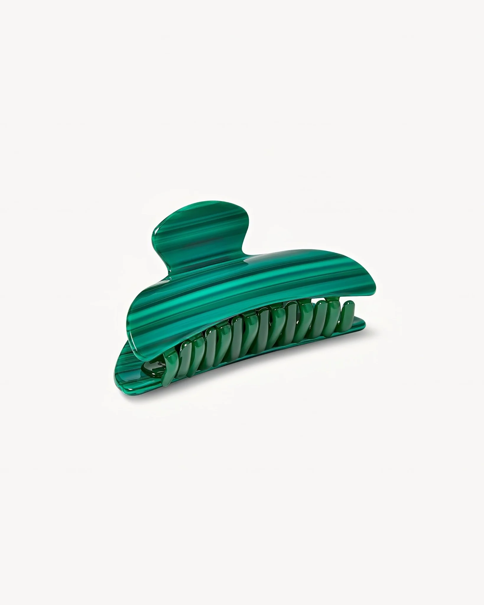 Midi Heirloom Claw in Malachite - Image 3