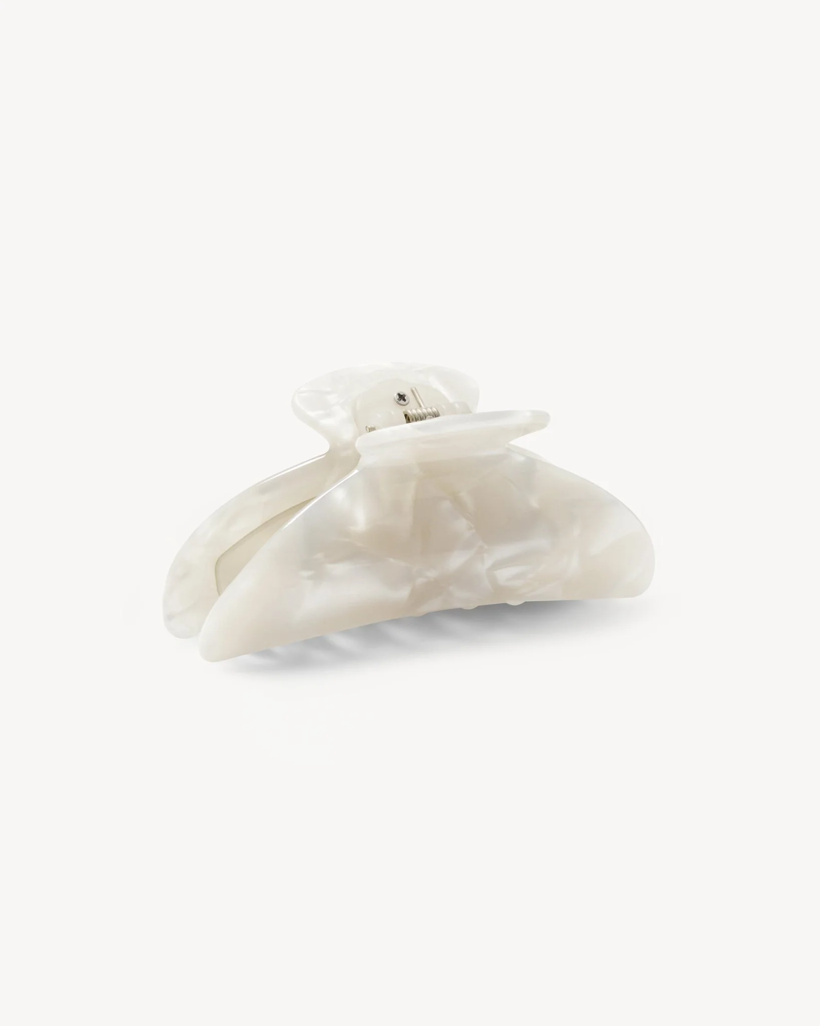 Midi Heirloom Claw in White Shell - Image 2