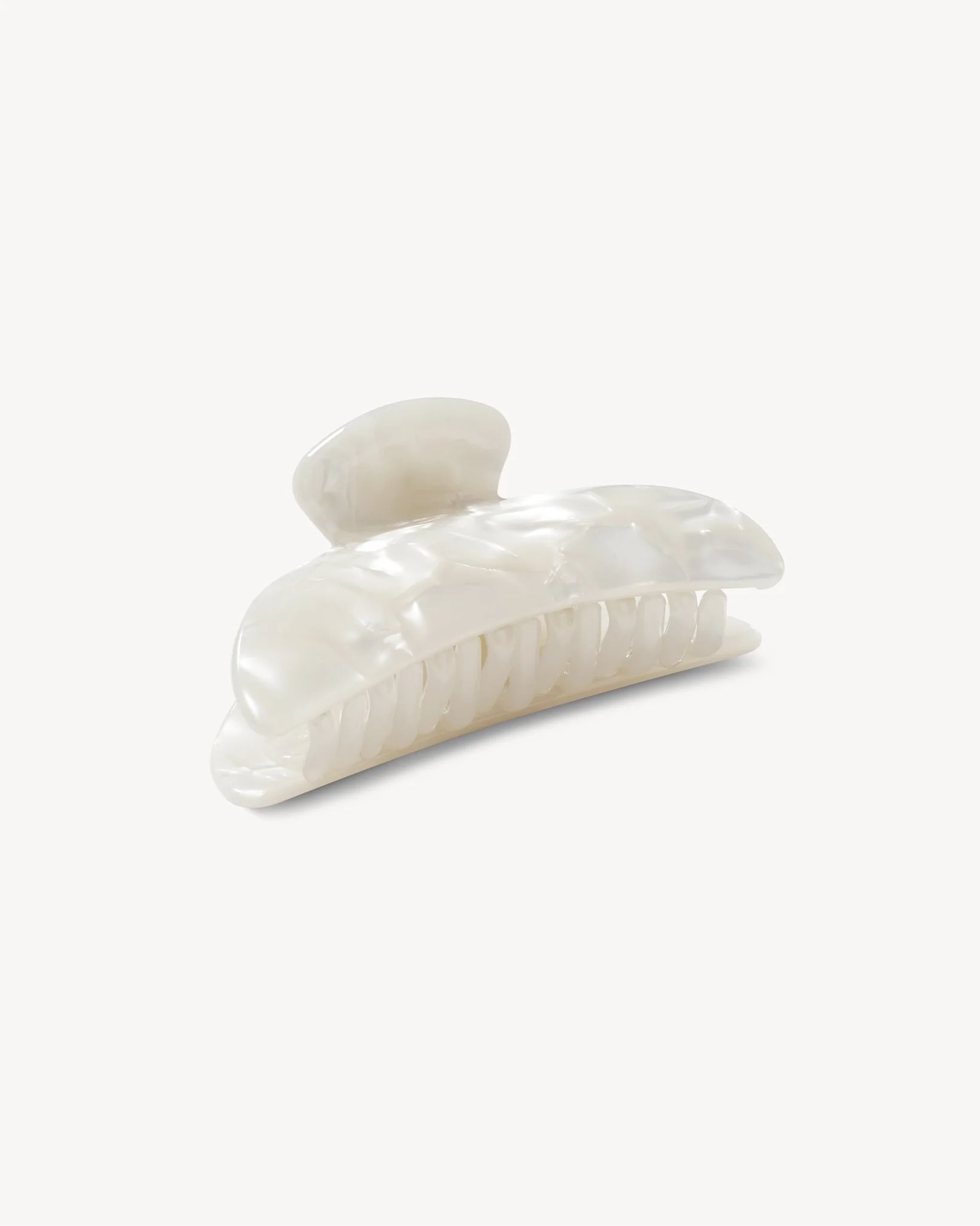 Midi Heirloom Claw in White Shell - Image 3