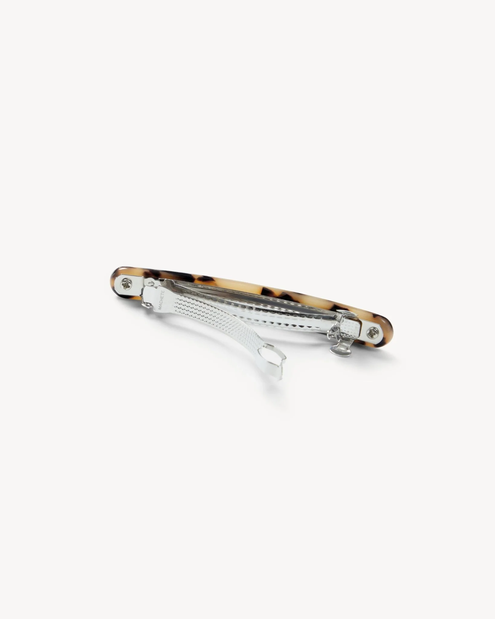 Midi Paris Barrette in Blonde Tortoise - Image 2