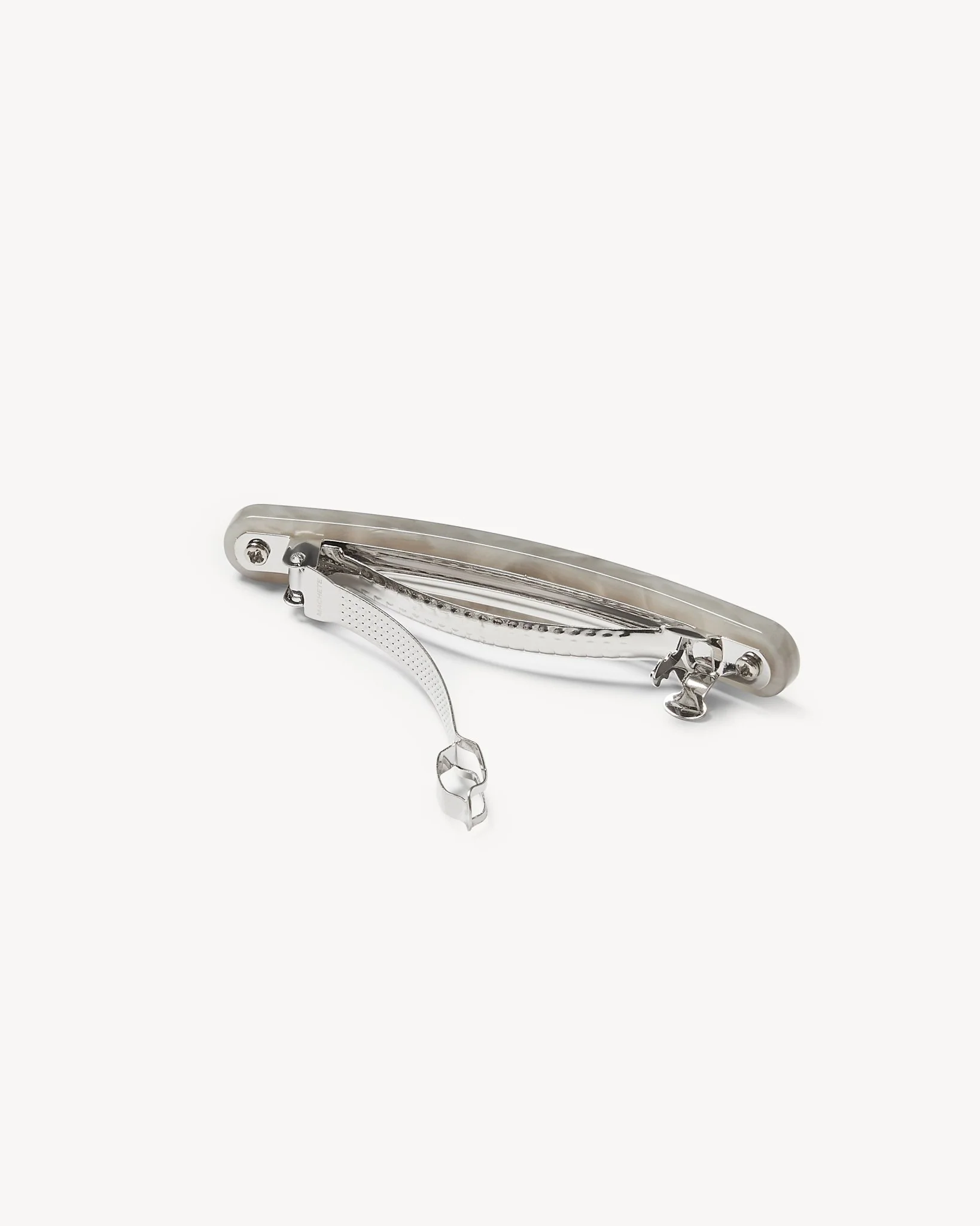 Midi Paris Barrette in Grey Shell - Image 2