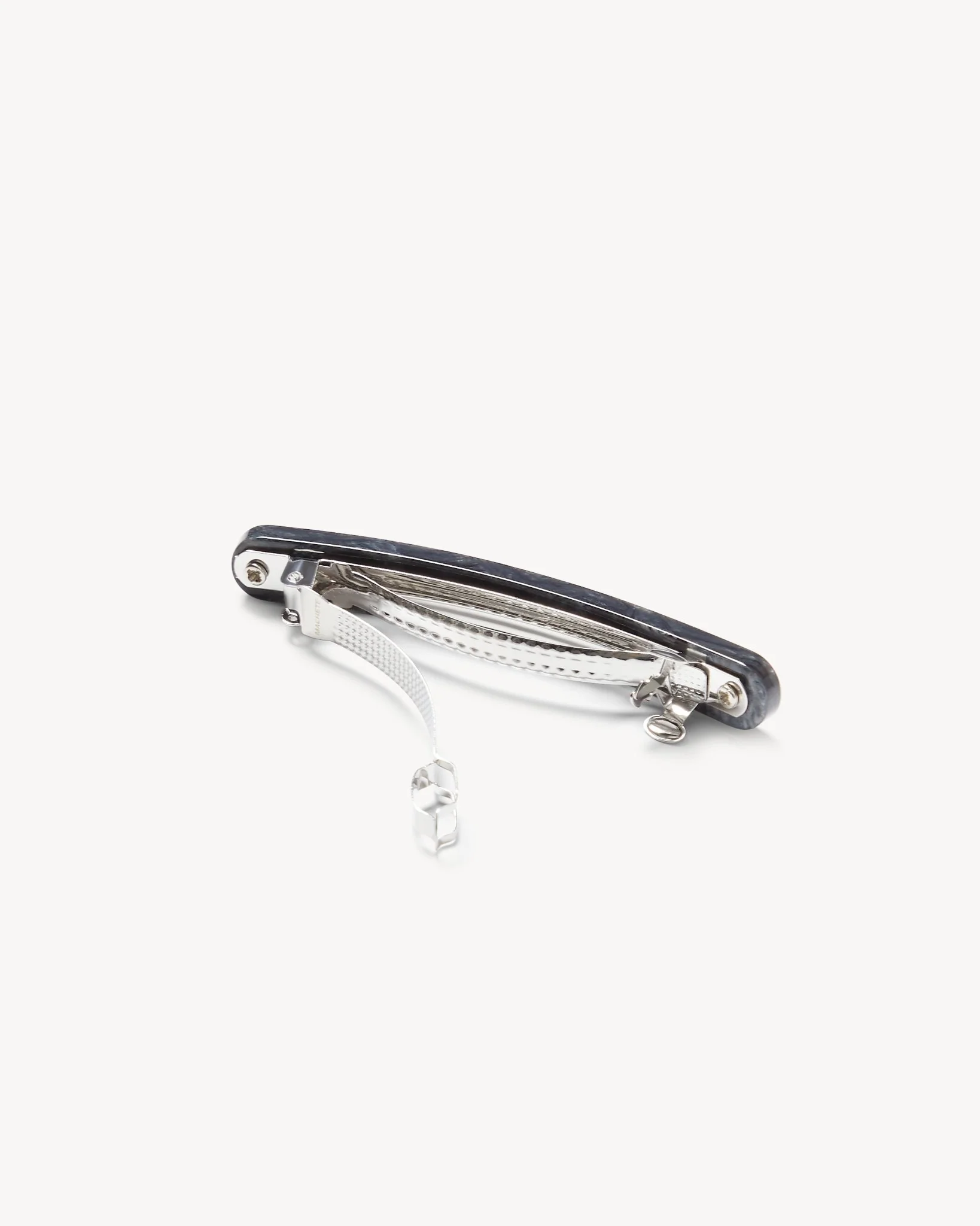Midi Paris Barrette in Obsidian - Image 2