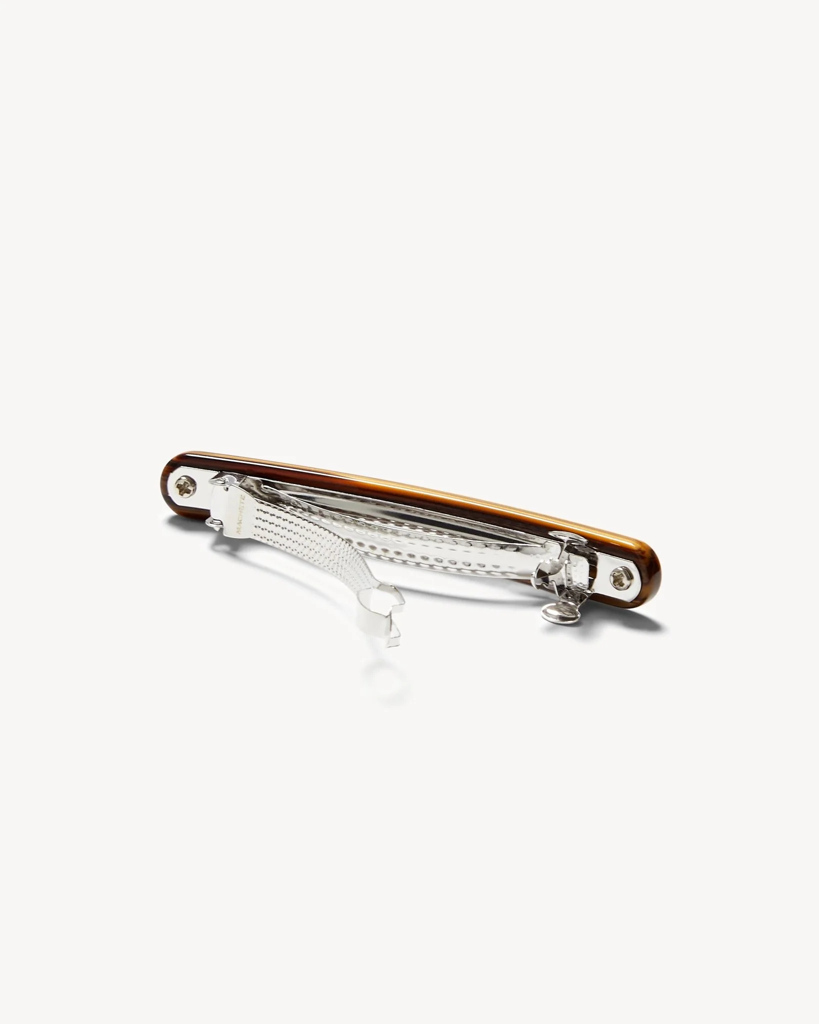 Midi Paris Barrette in Tiger's Eye - Image 2