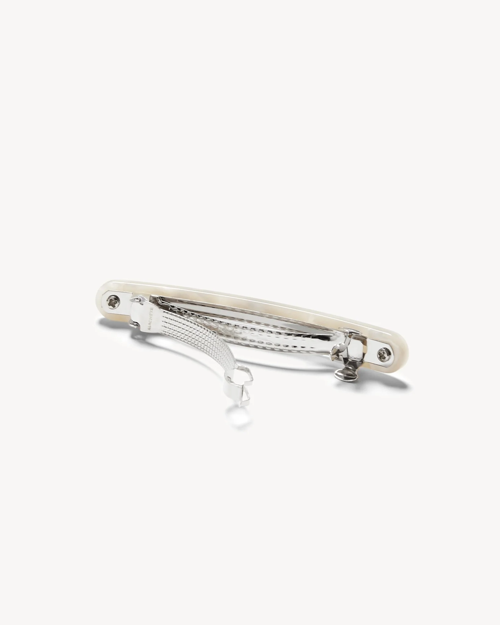 Midi Paris Barrette in White Shell - Image 2