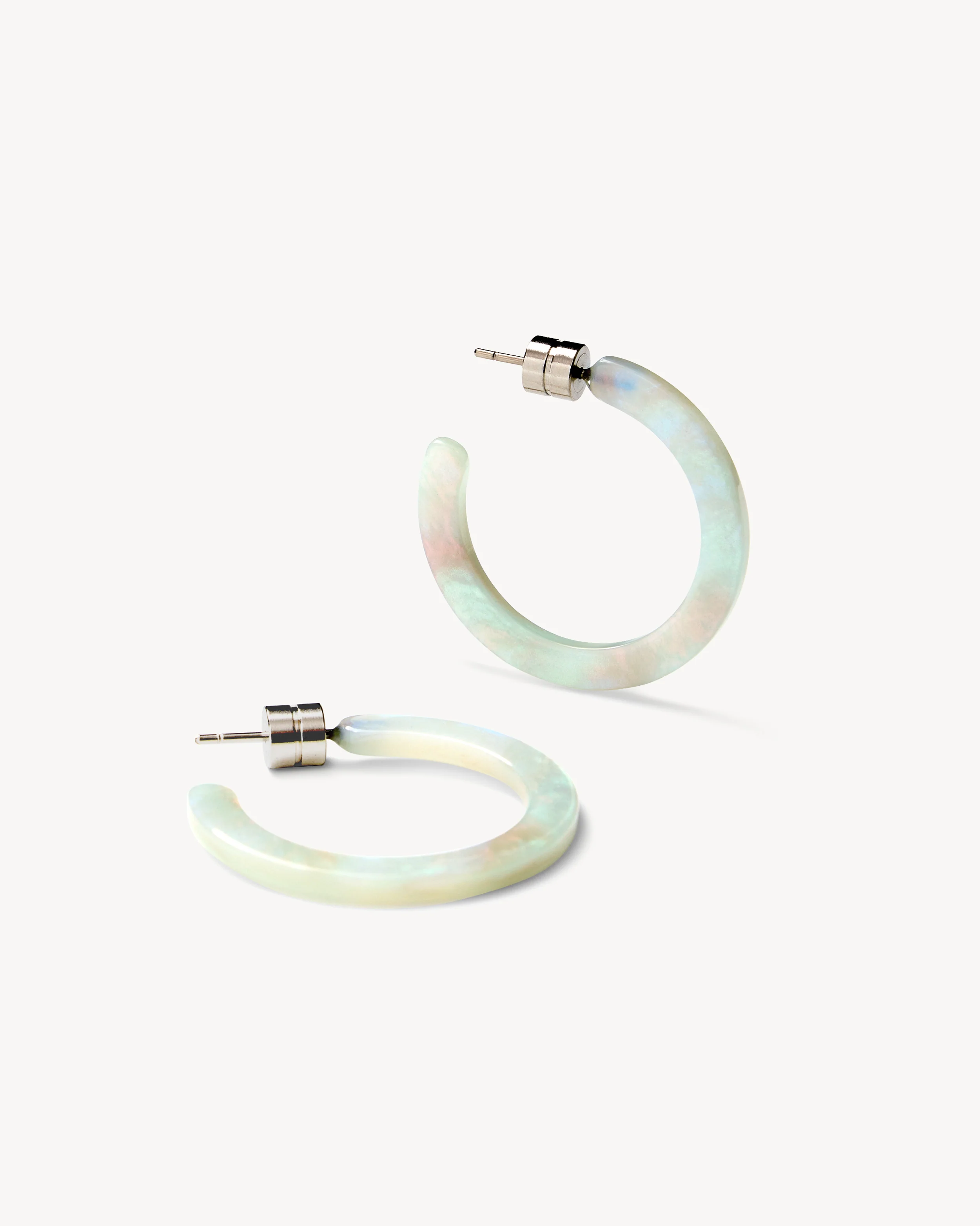 Mini Hoops in Astral Mint - Image 3