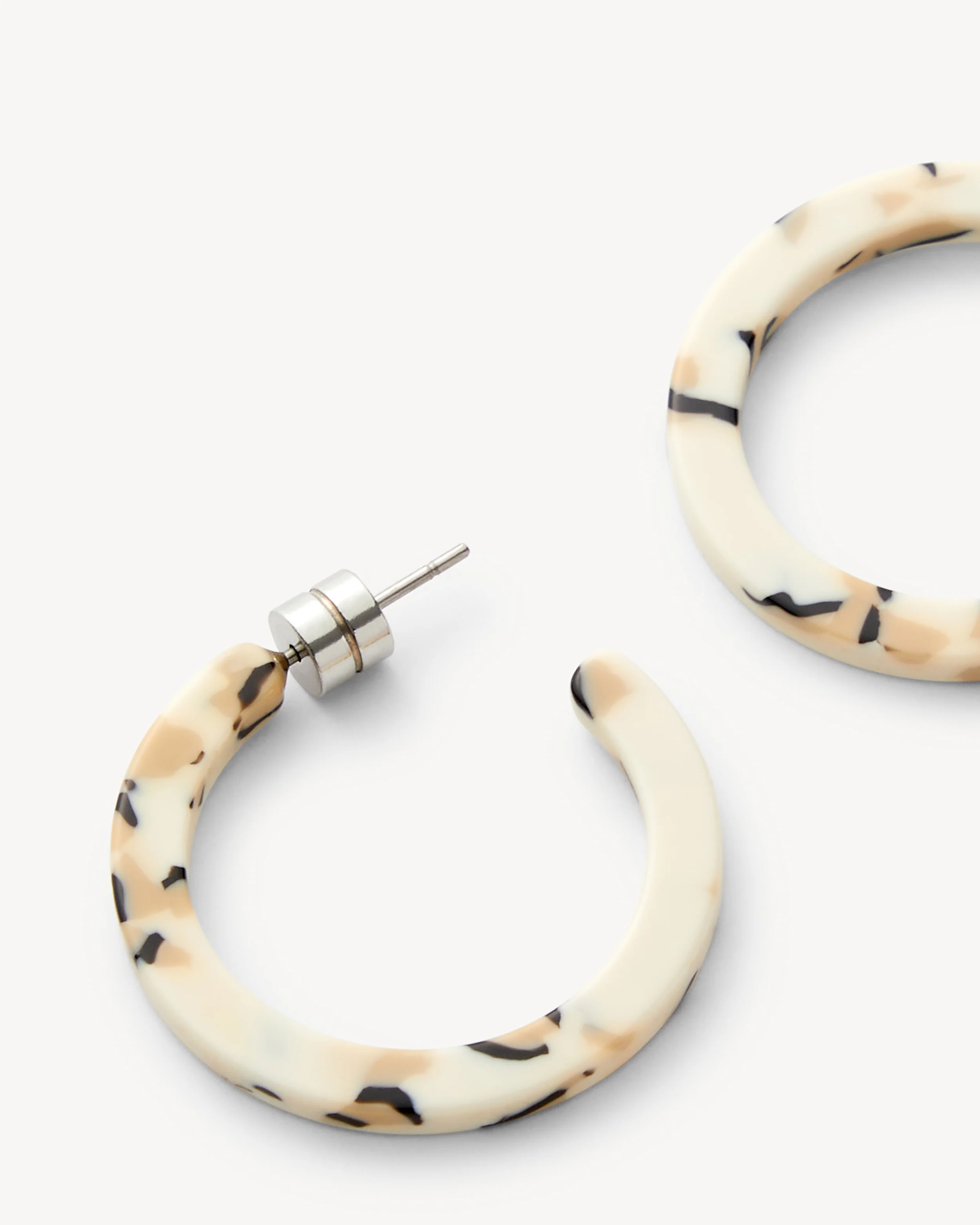 Mini Hoops in Terrazzo - Image 2