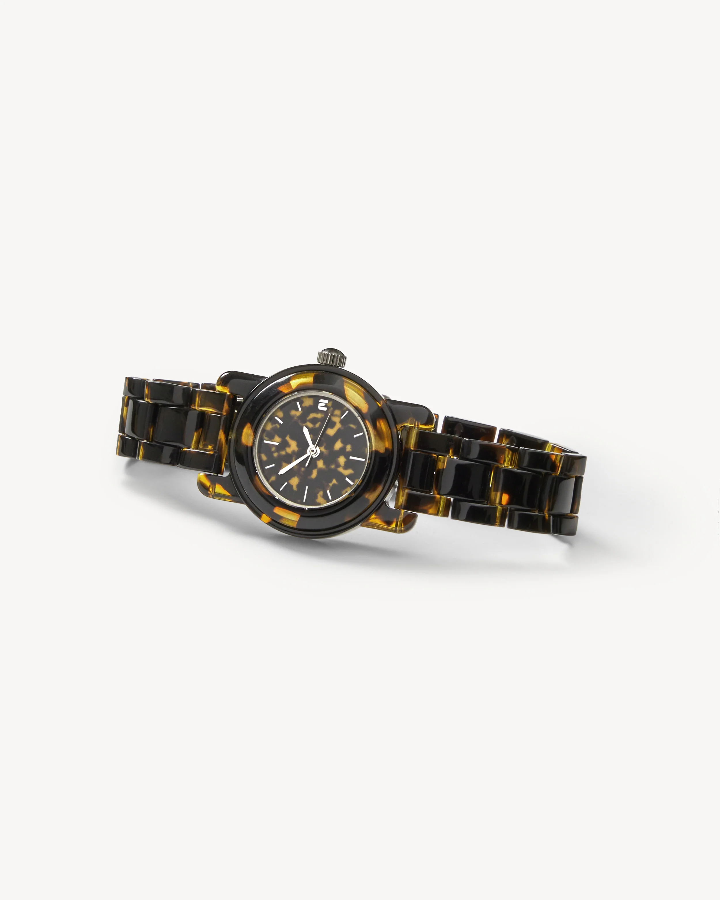 Mini Mono Watch in Dark Tortoise - Image 3