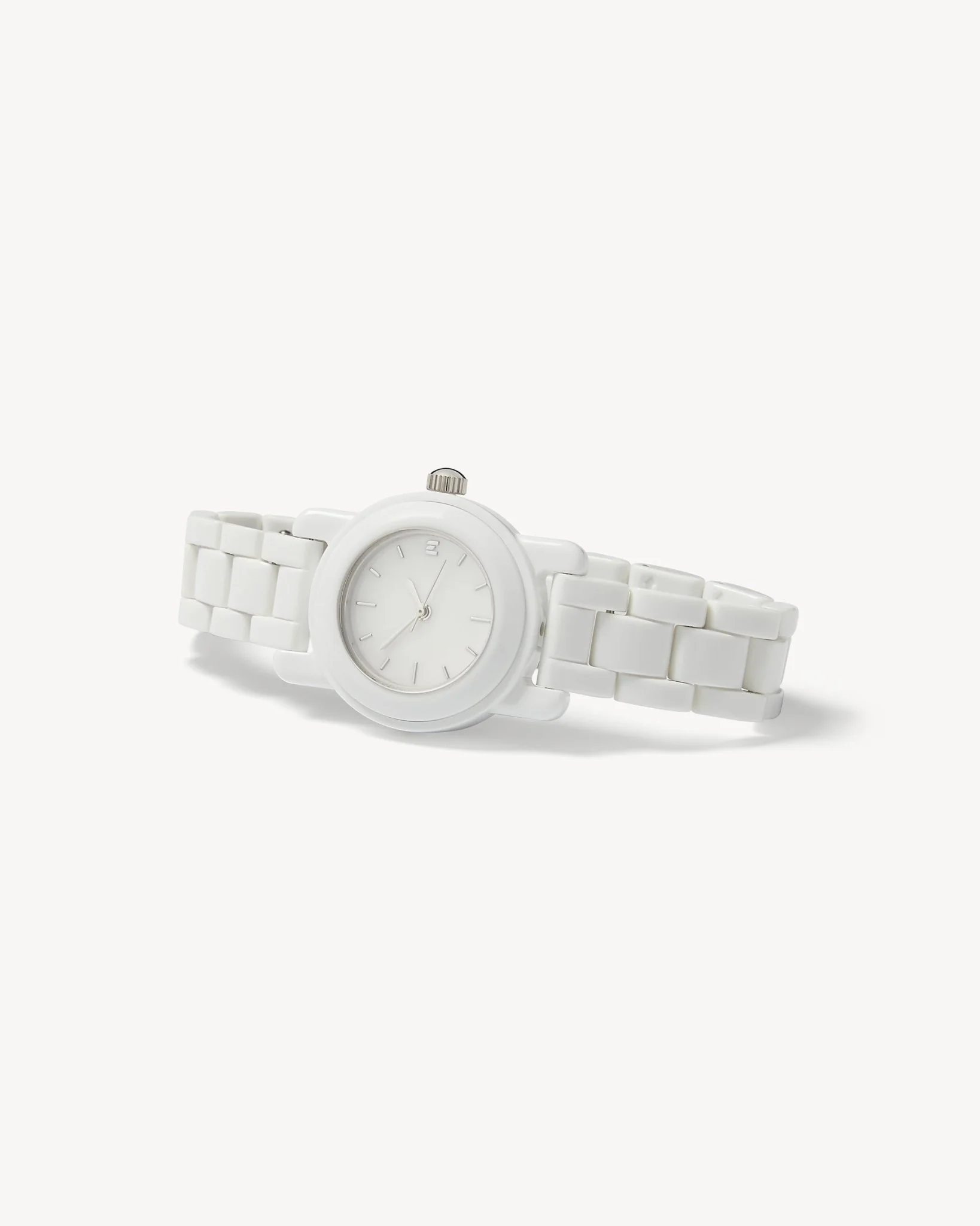 Mini Mono Watch in White - Image 3