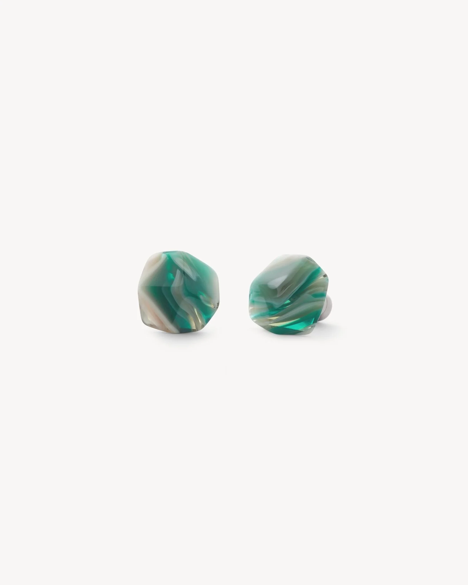 Mini Sculpture Studs in Stromanthe - Image 2
