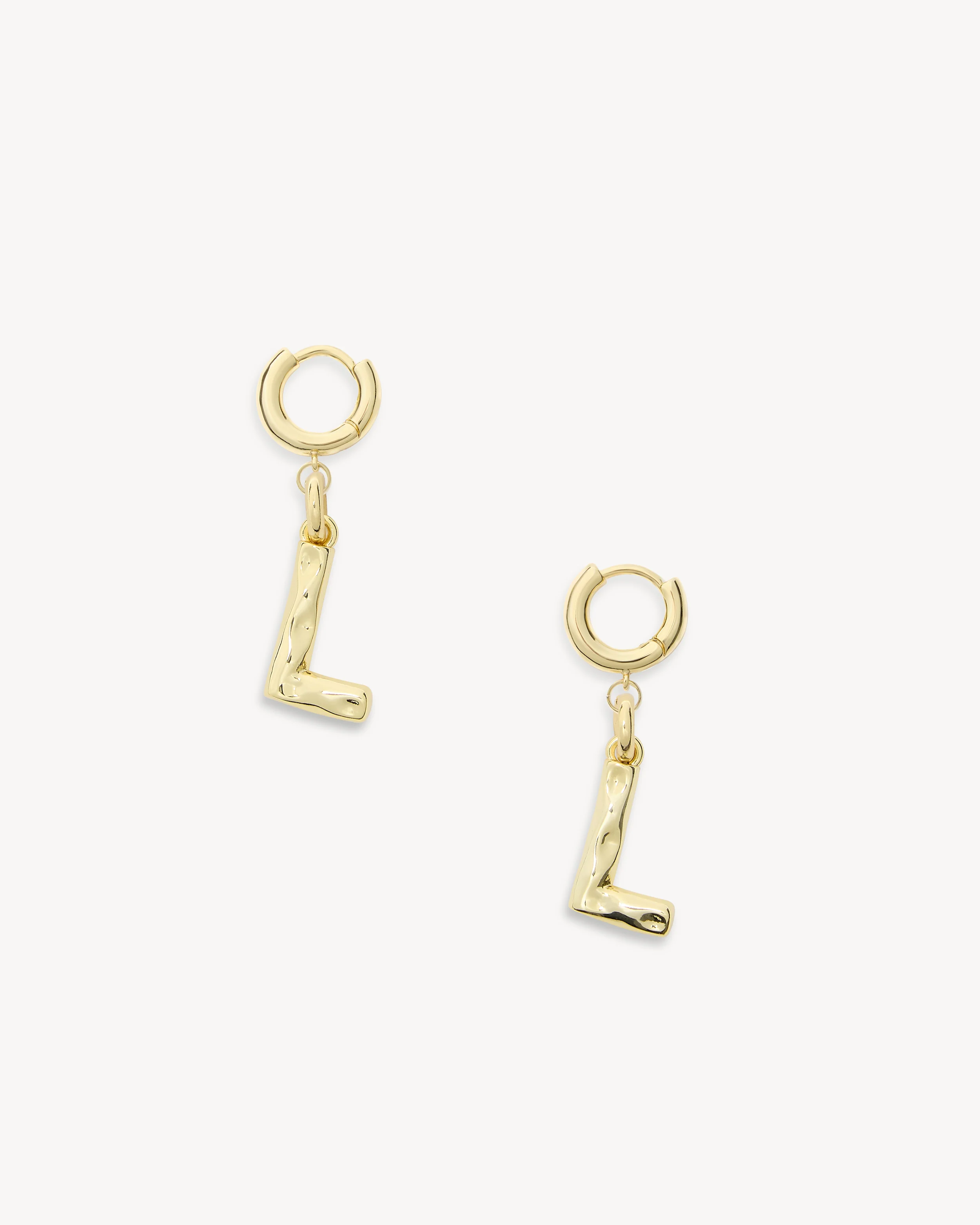 Monogram Huggies in Gold - Image 12