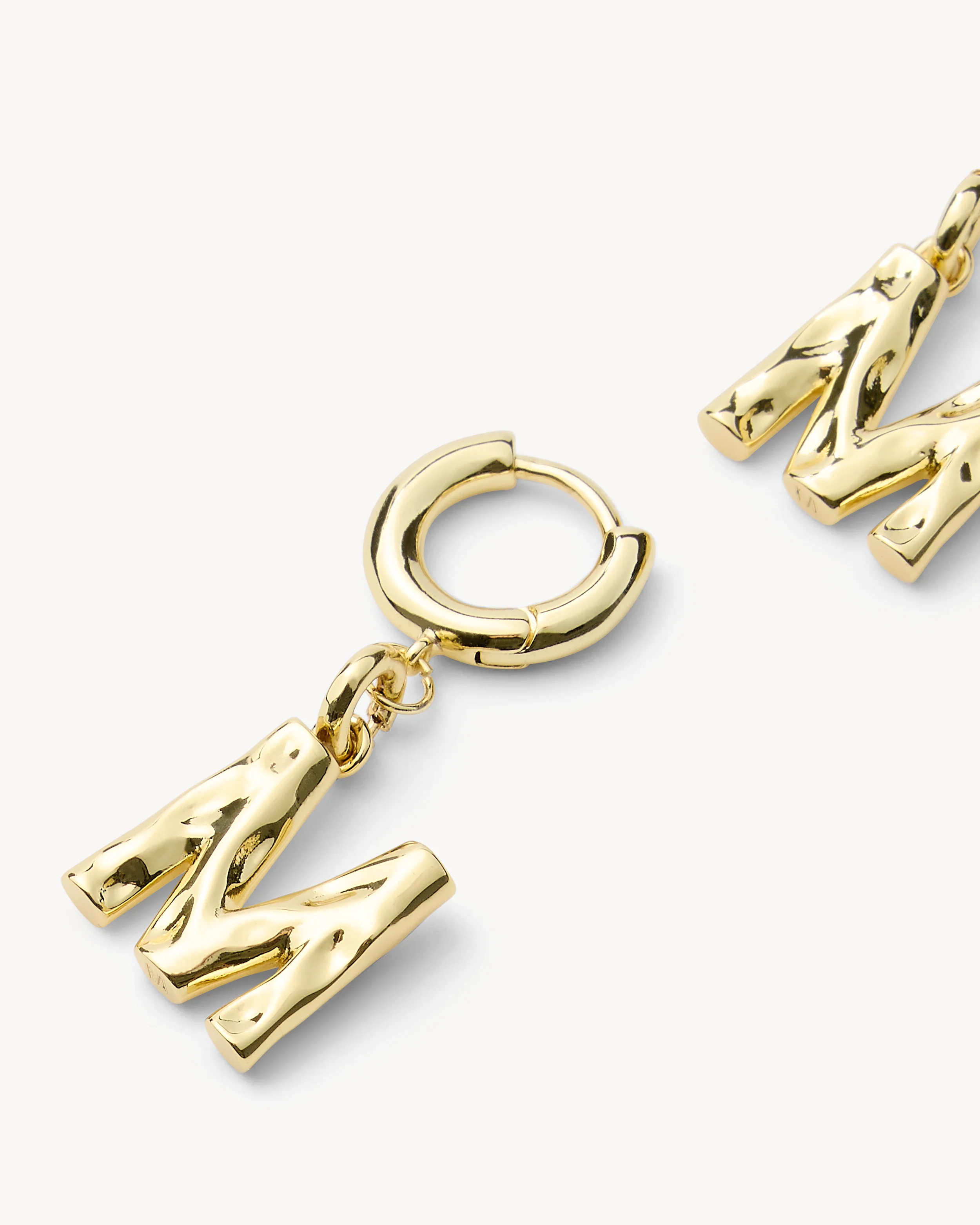 Monogram Huggies in Gold - Image 3