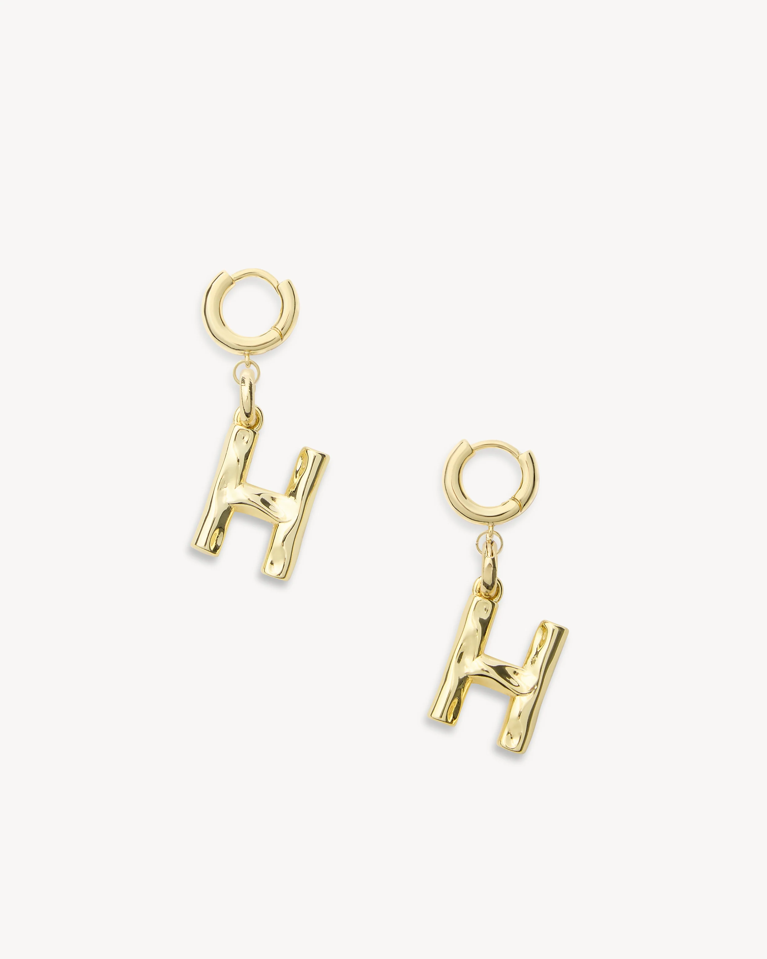 Monogram Huggies in Gold - Image 9