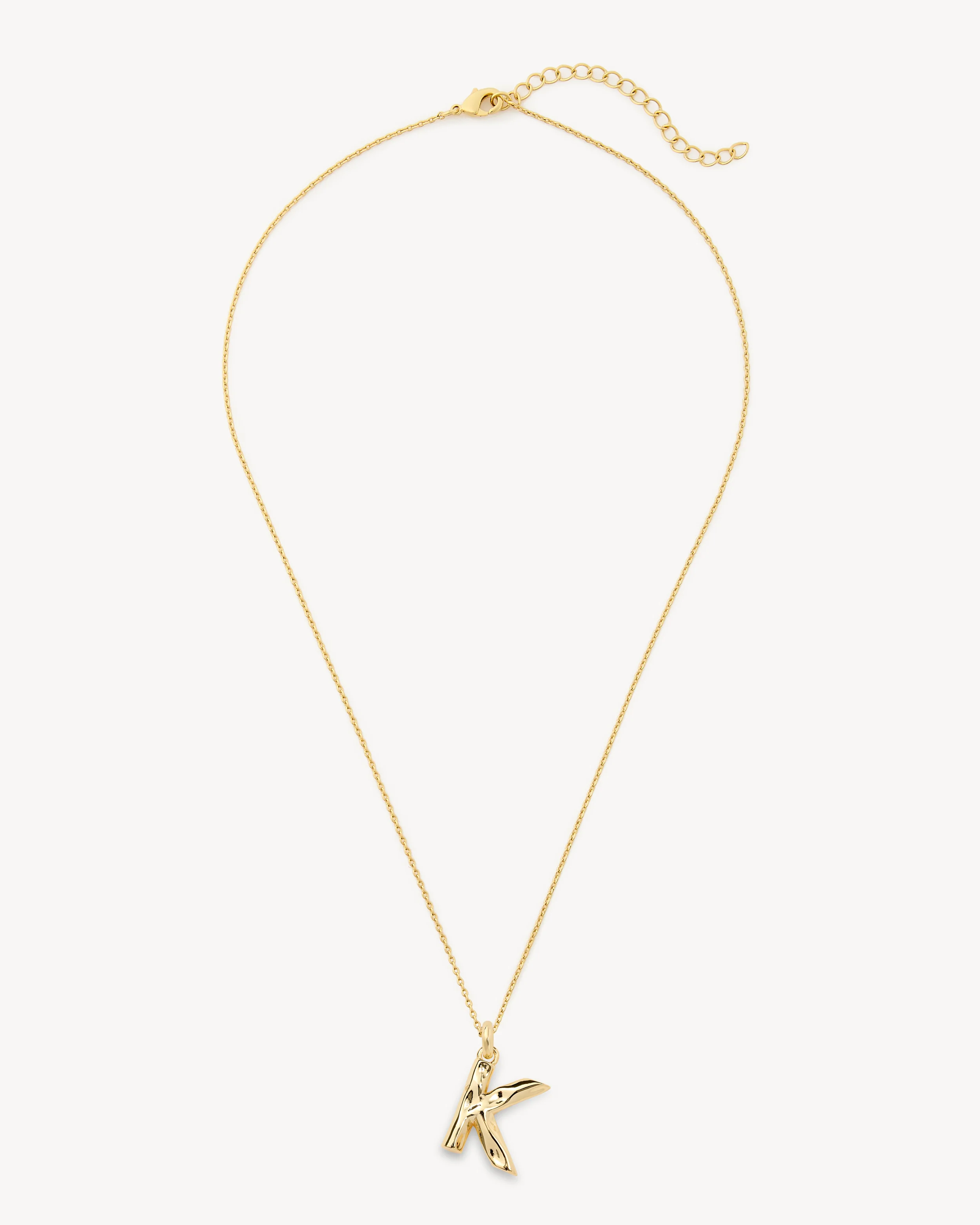 Monogram Necklace in Gold - Image 11