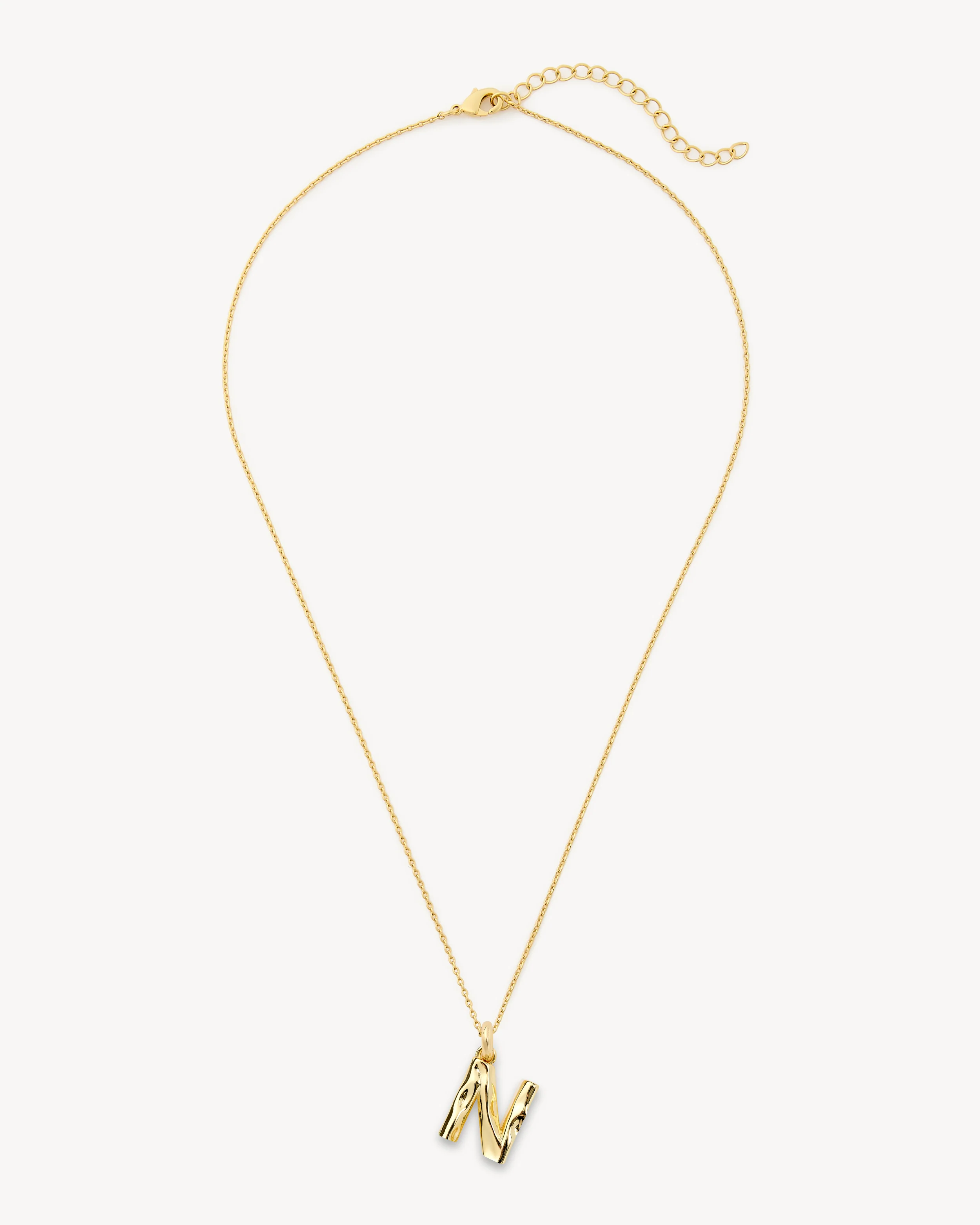 Monogram Necklace in Gold - Image 13