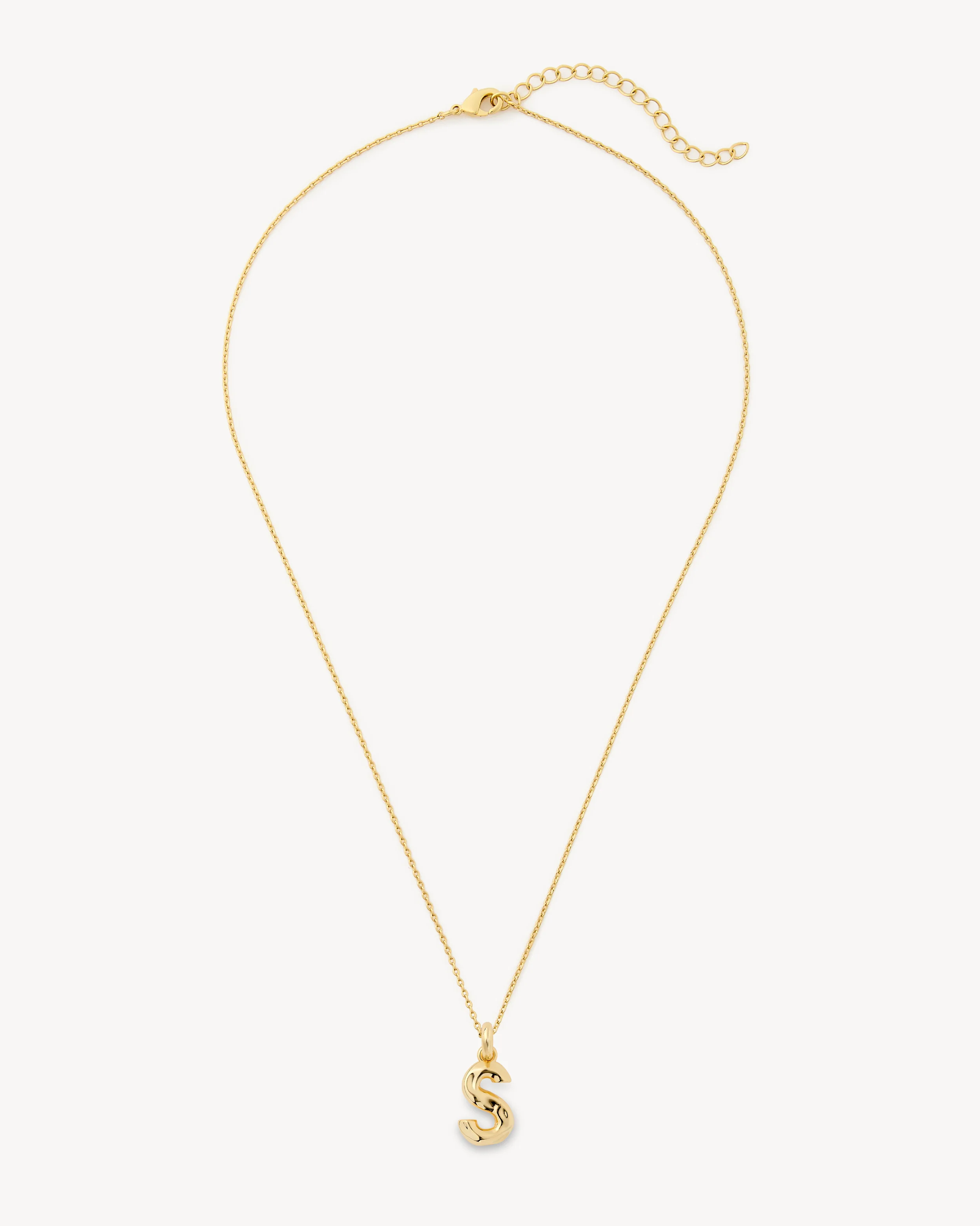 Monogram Necklace in Gold - Image 15