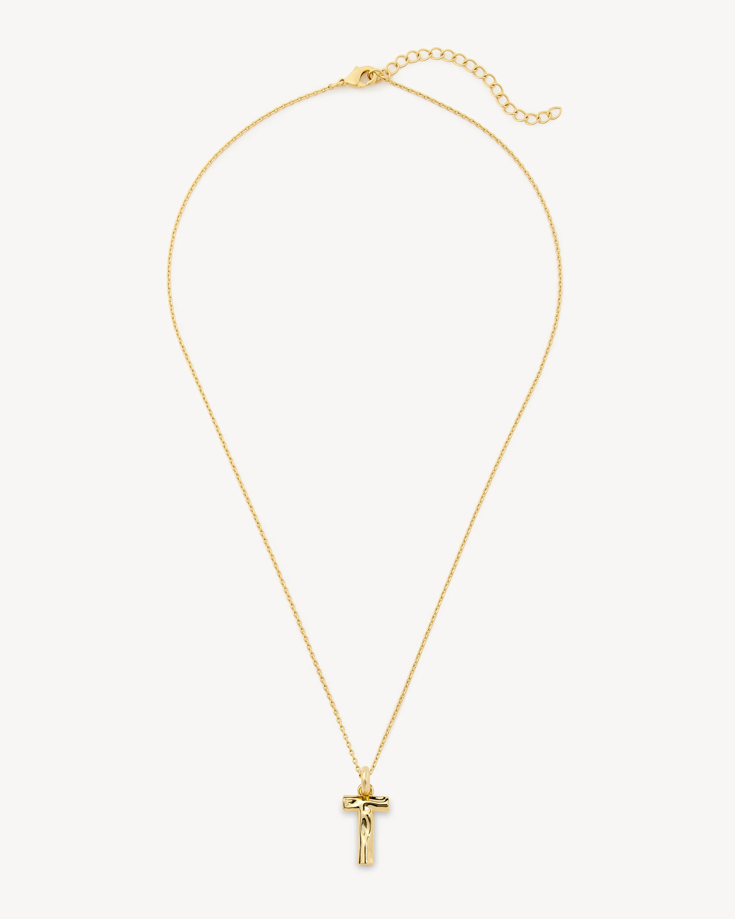 Monogram Necklace in Gold - Image 16