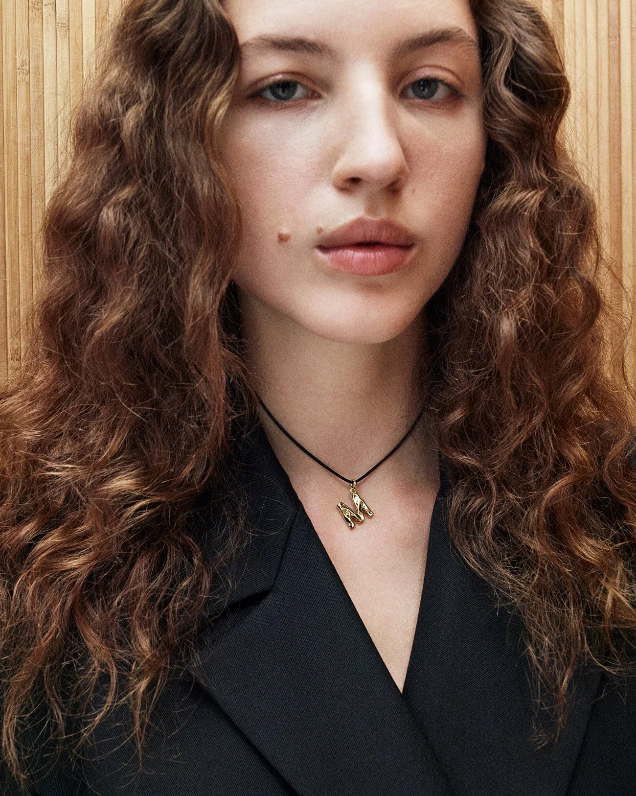 Monogram Necklace in Gold - Image 19