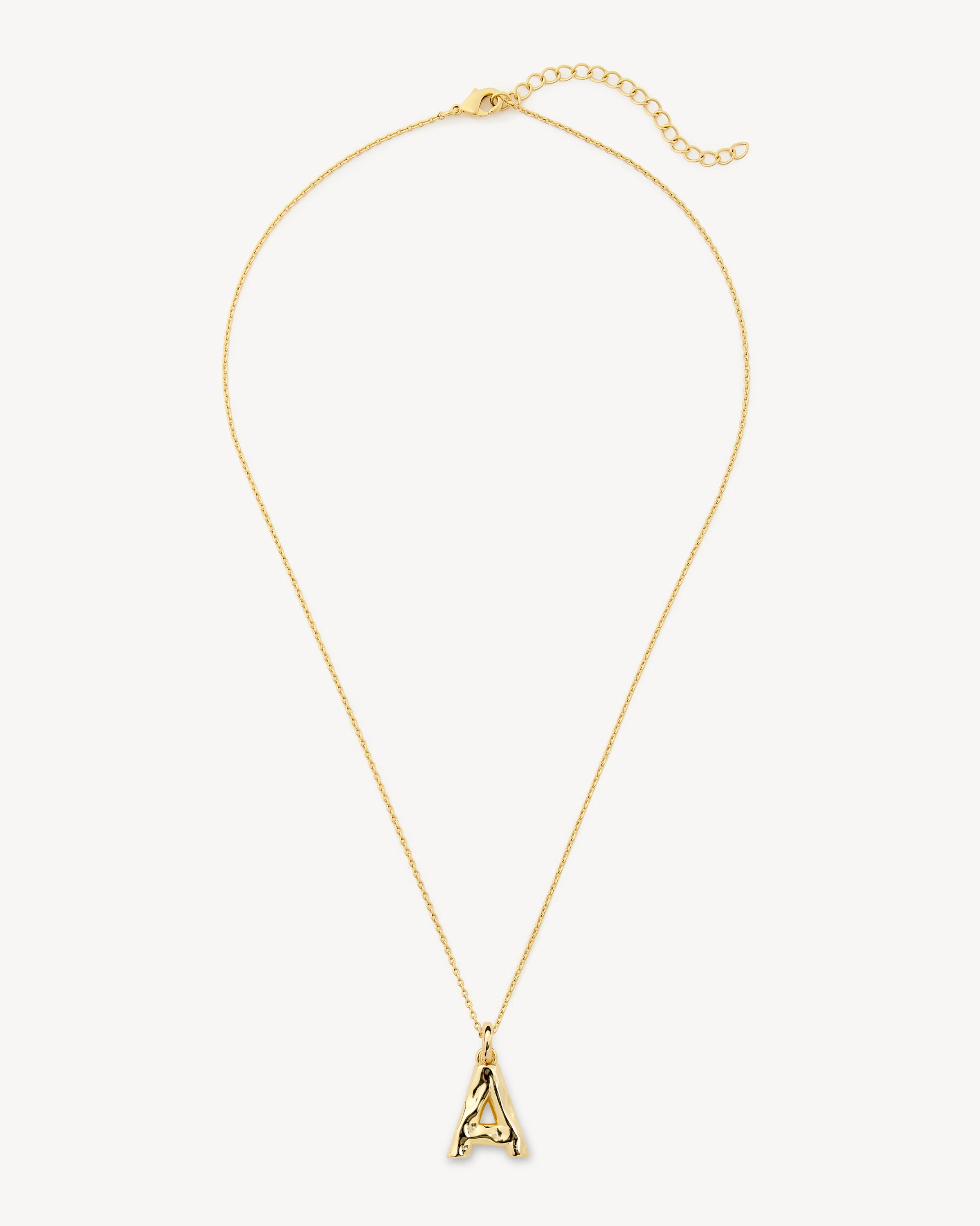 Monogram Necklace in Gold - Image 4