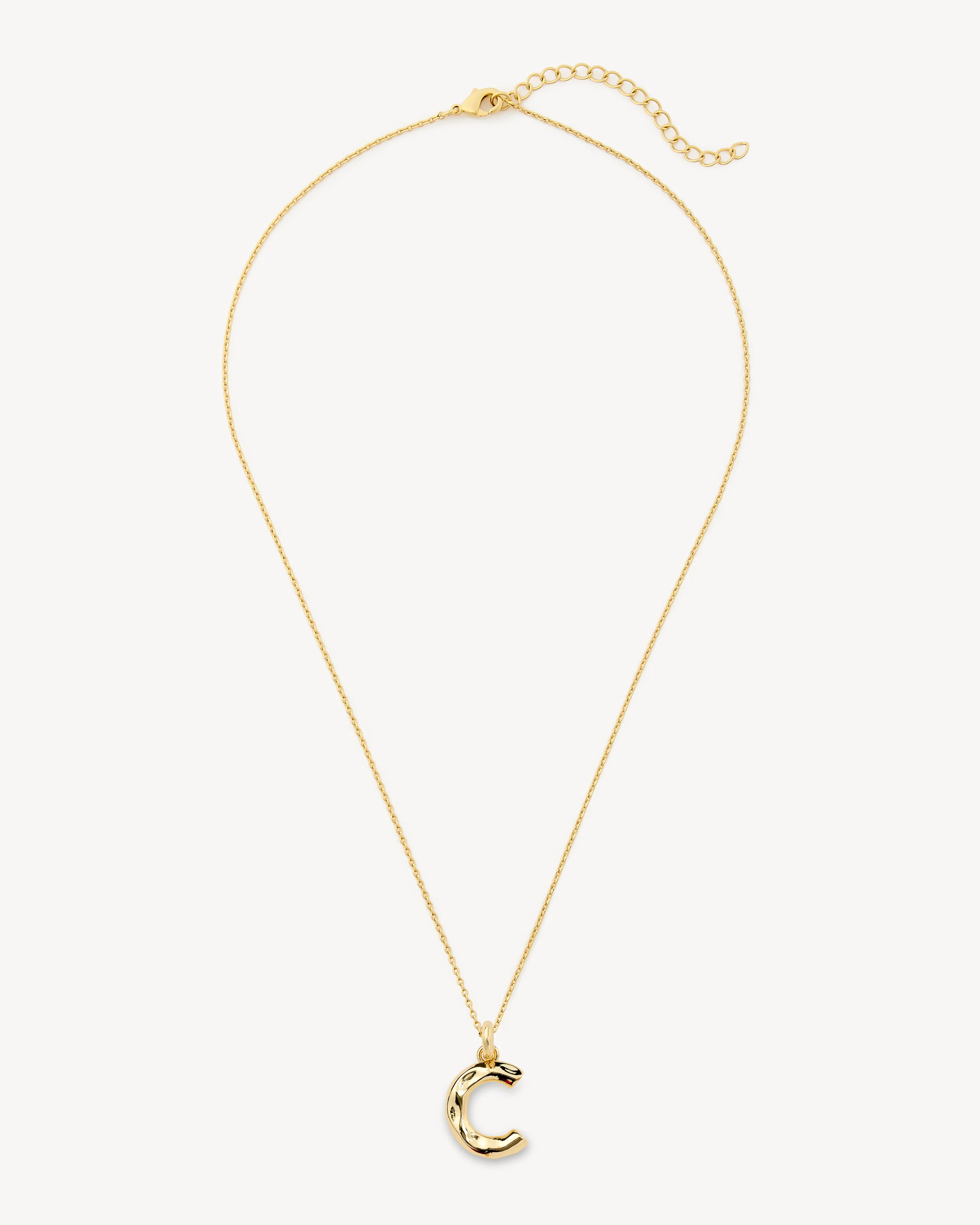 Monogram Necklace in Gold - Image 6