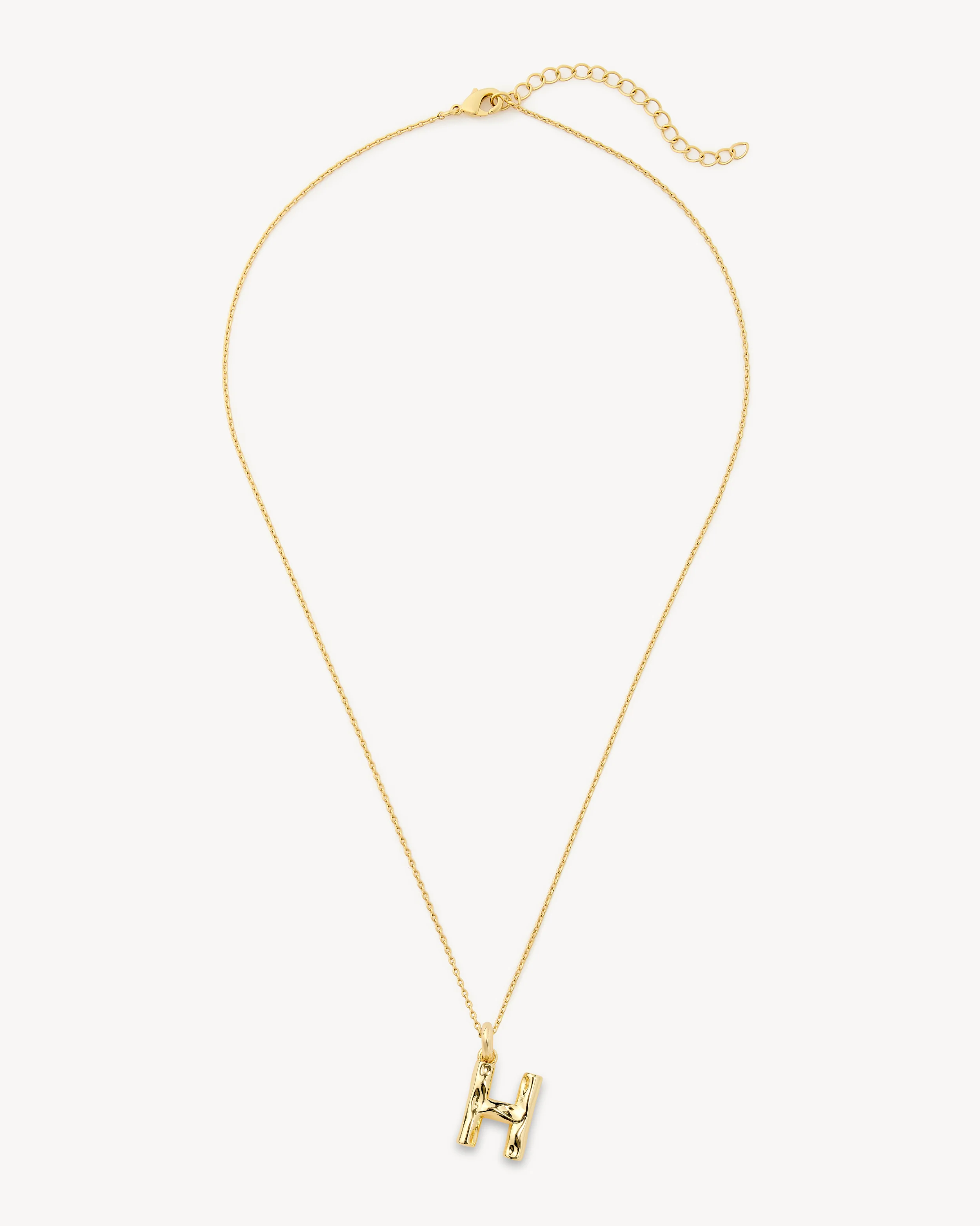 Monogram Necklace in Gold - Image 9