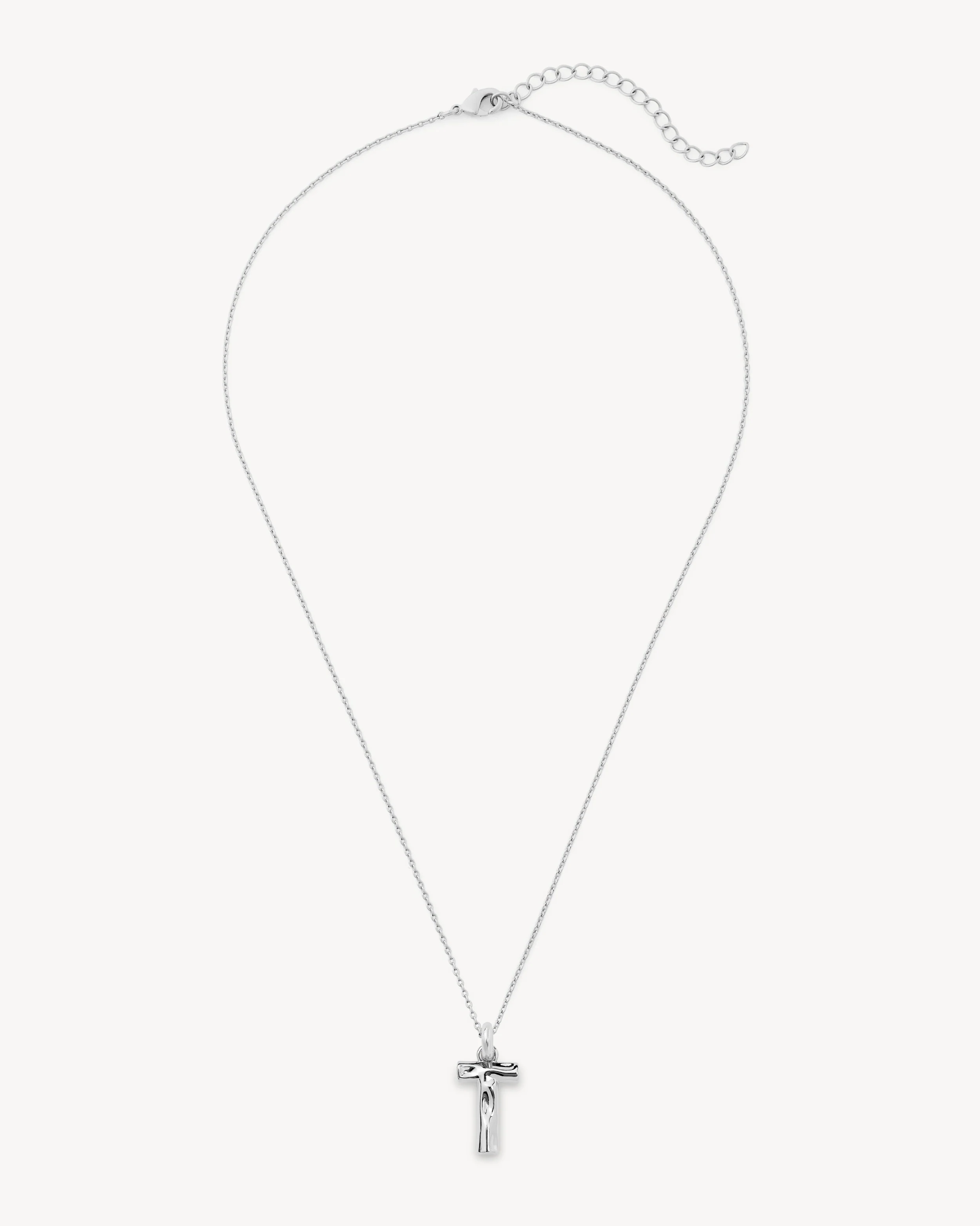 Monogram Necklace in Silver - Image 15