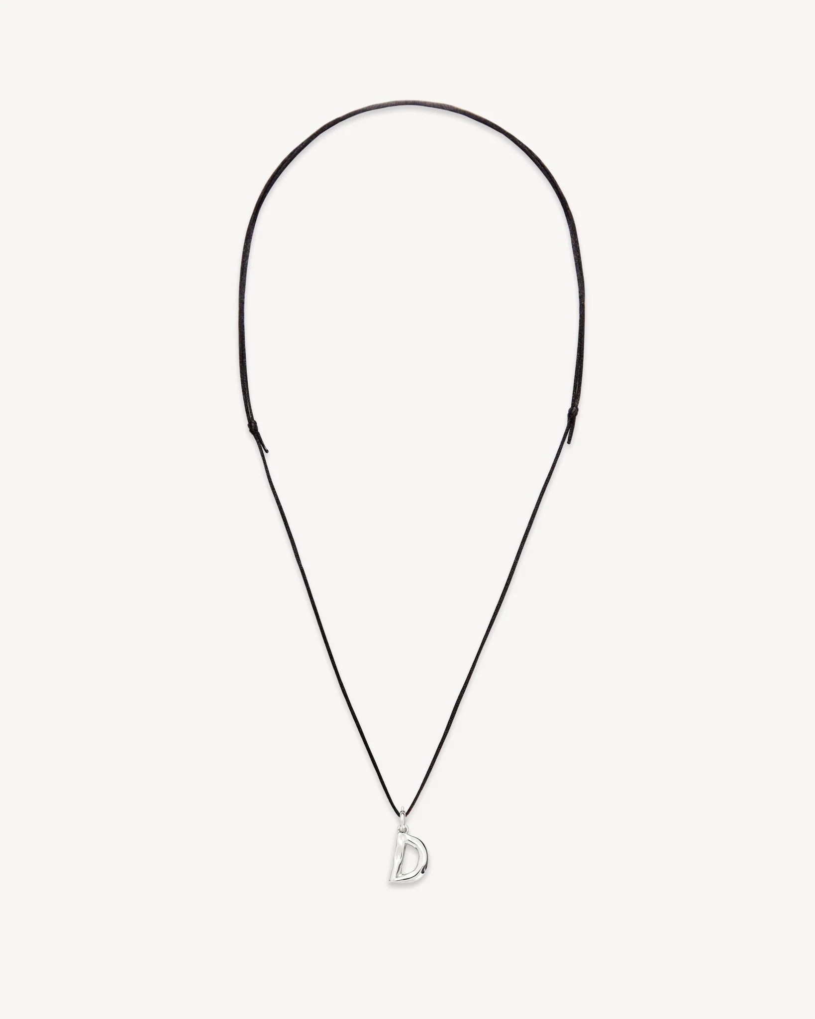 Monogram Necklace in Silver - Image 21