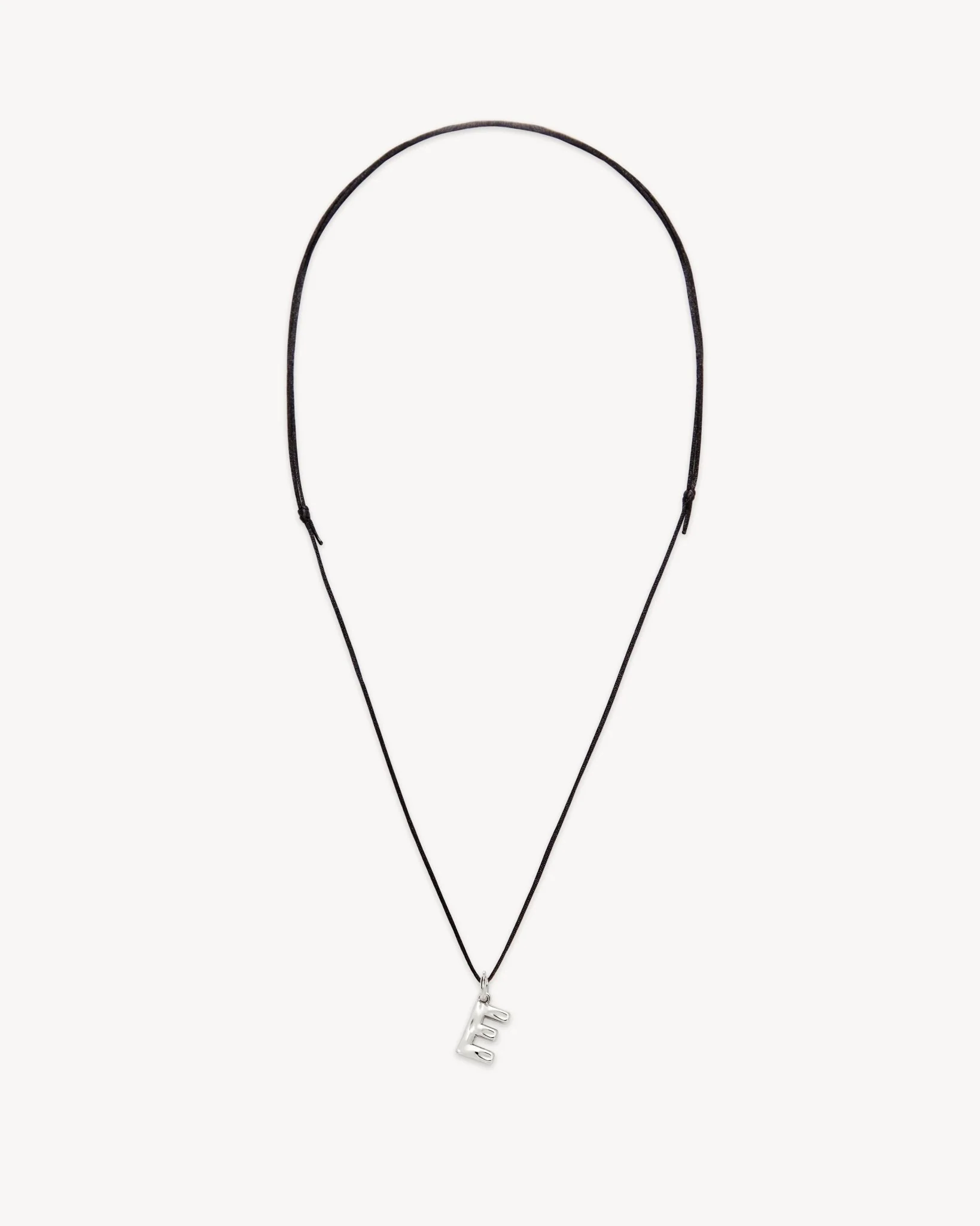 Monogram Necklace in Silver - Image 22