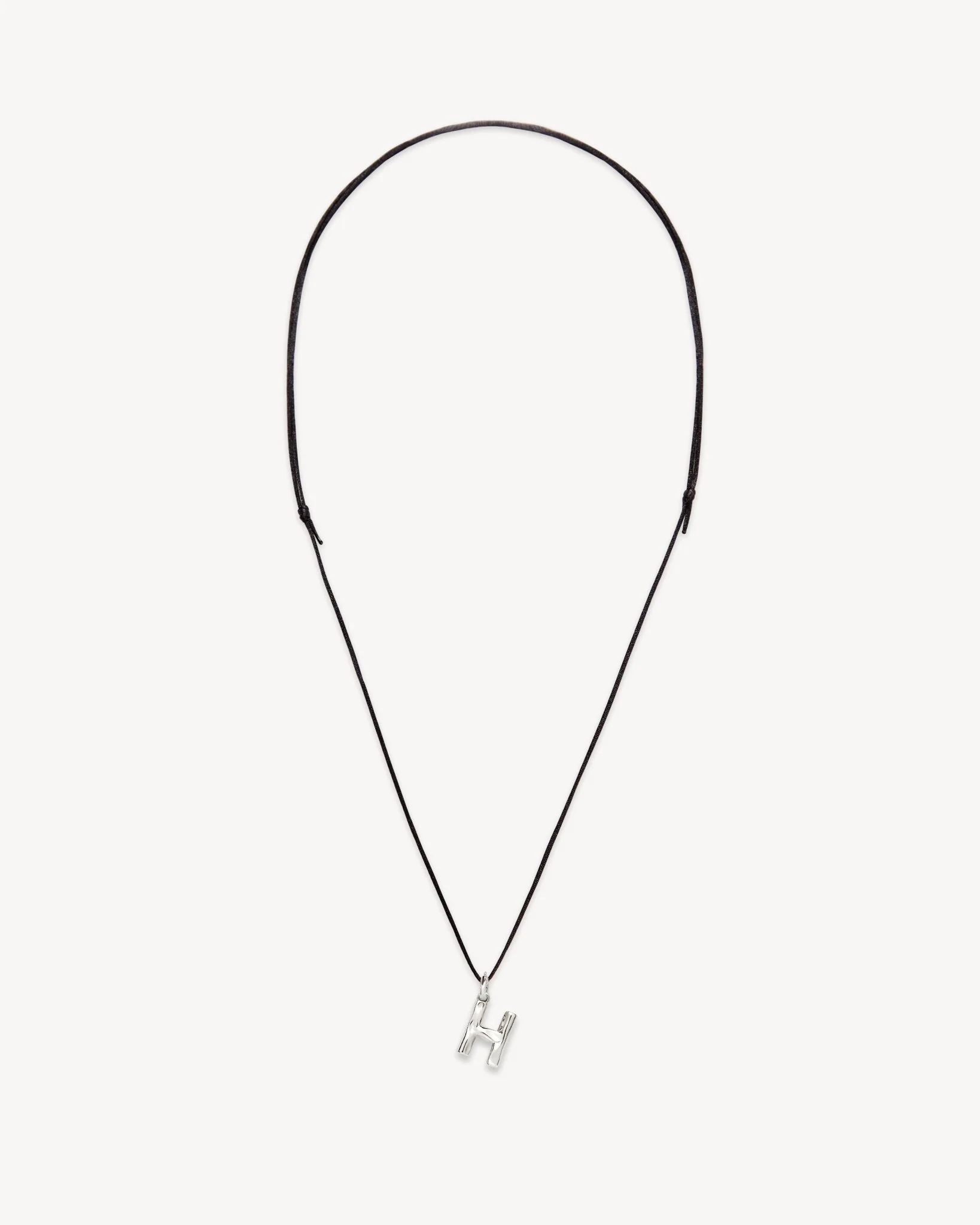 Monogram Necklace in Silver - Image 23