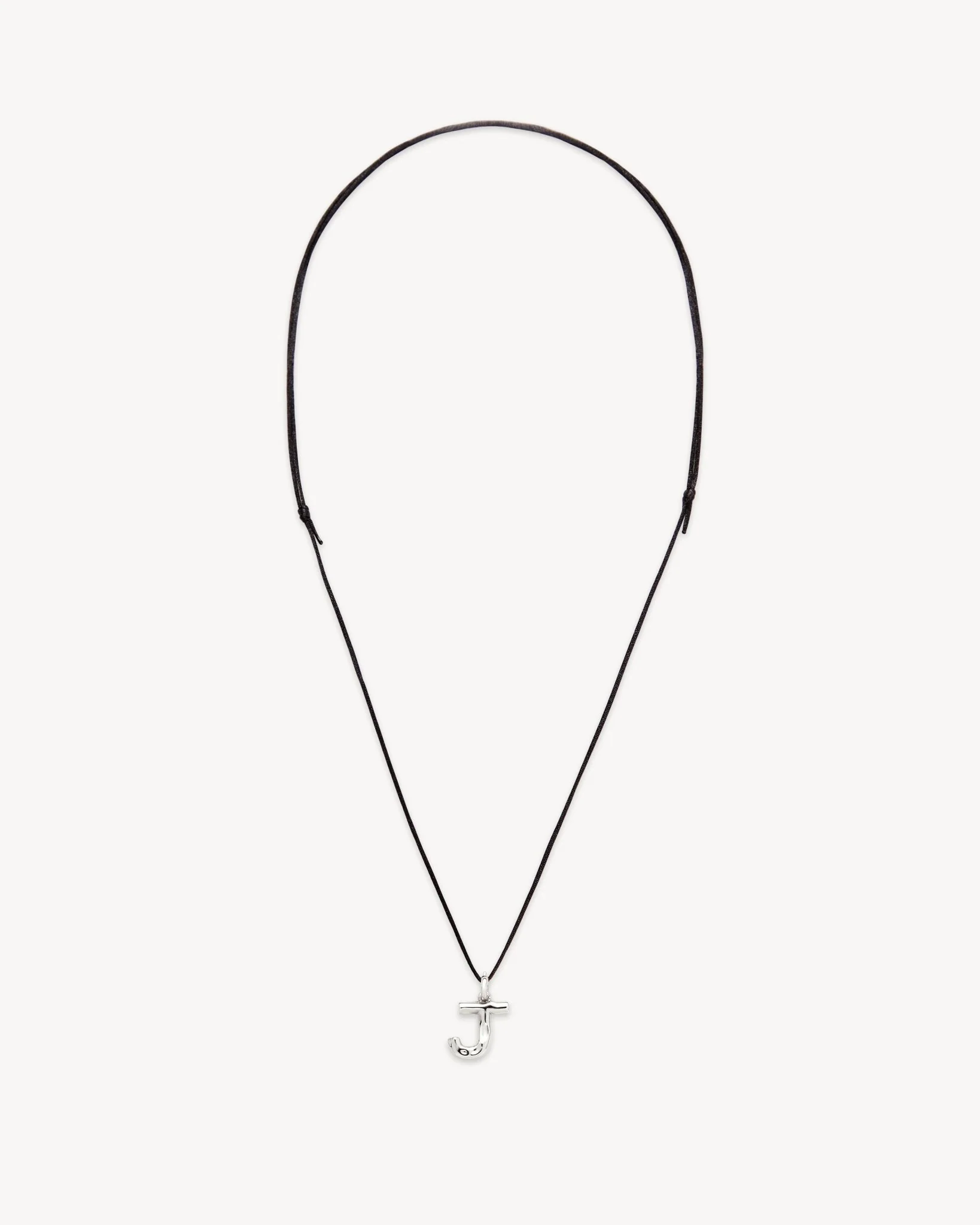 Monogram Necklace in Silver - Image 24