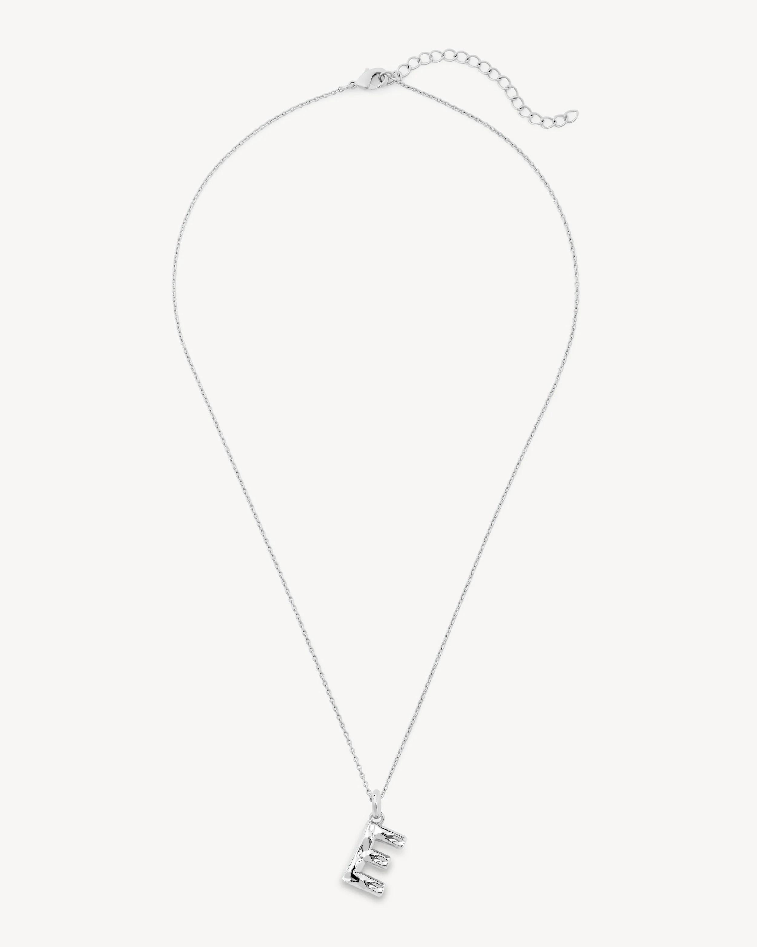 Monogram Necklace in Silver - Image 7
