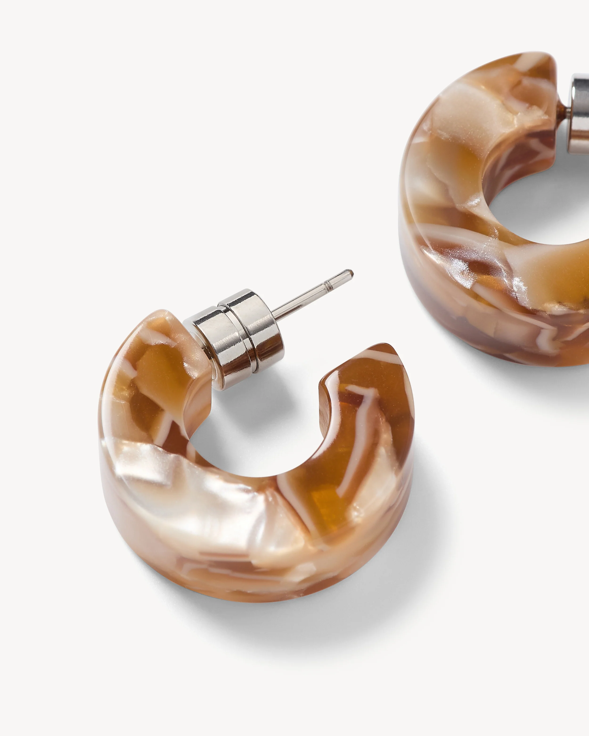 Muse Hoops in Baja Tortoise - Image 2