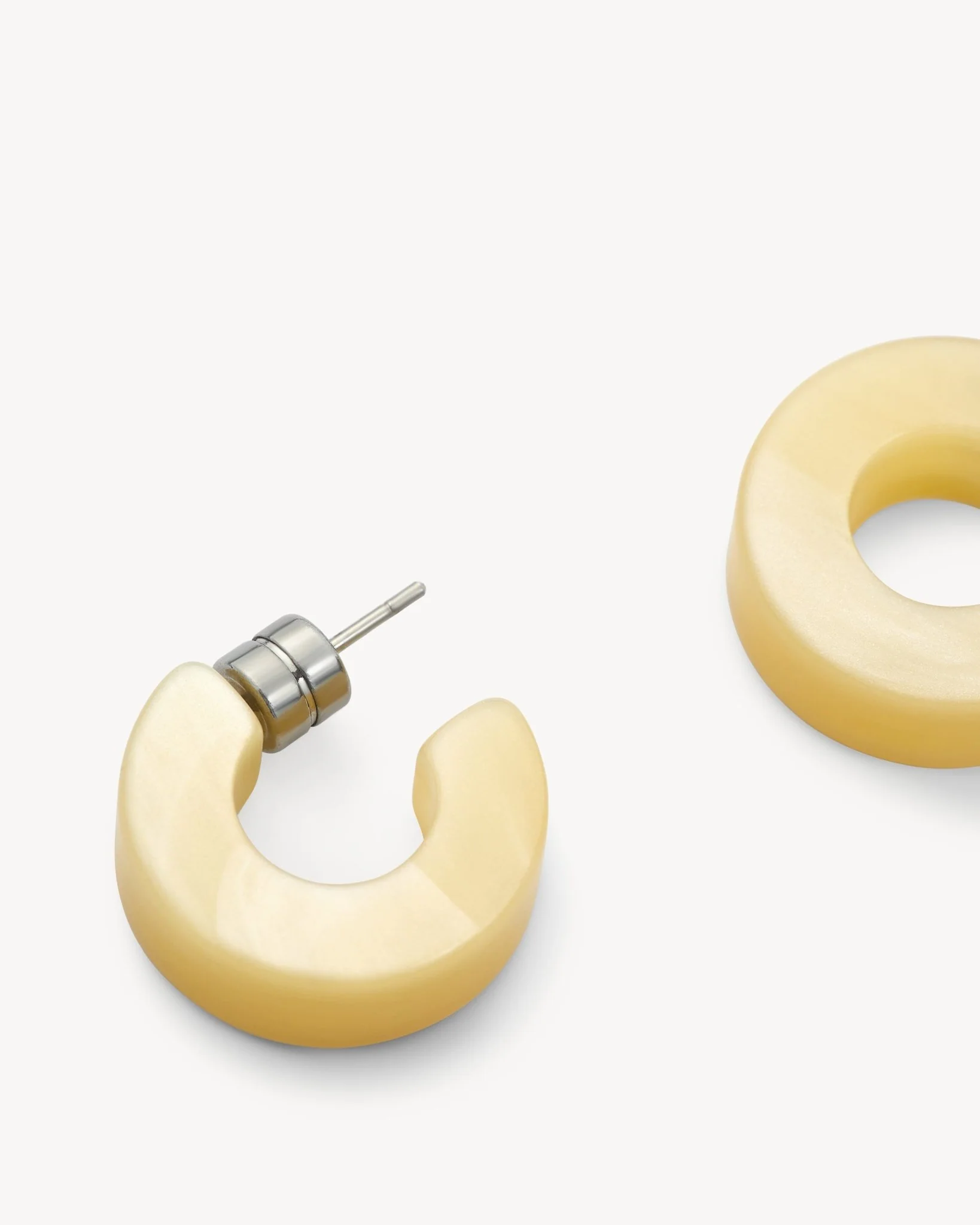 Muse Hoops in Citrine - Image 2