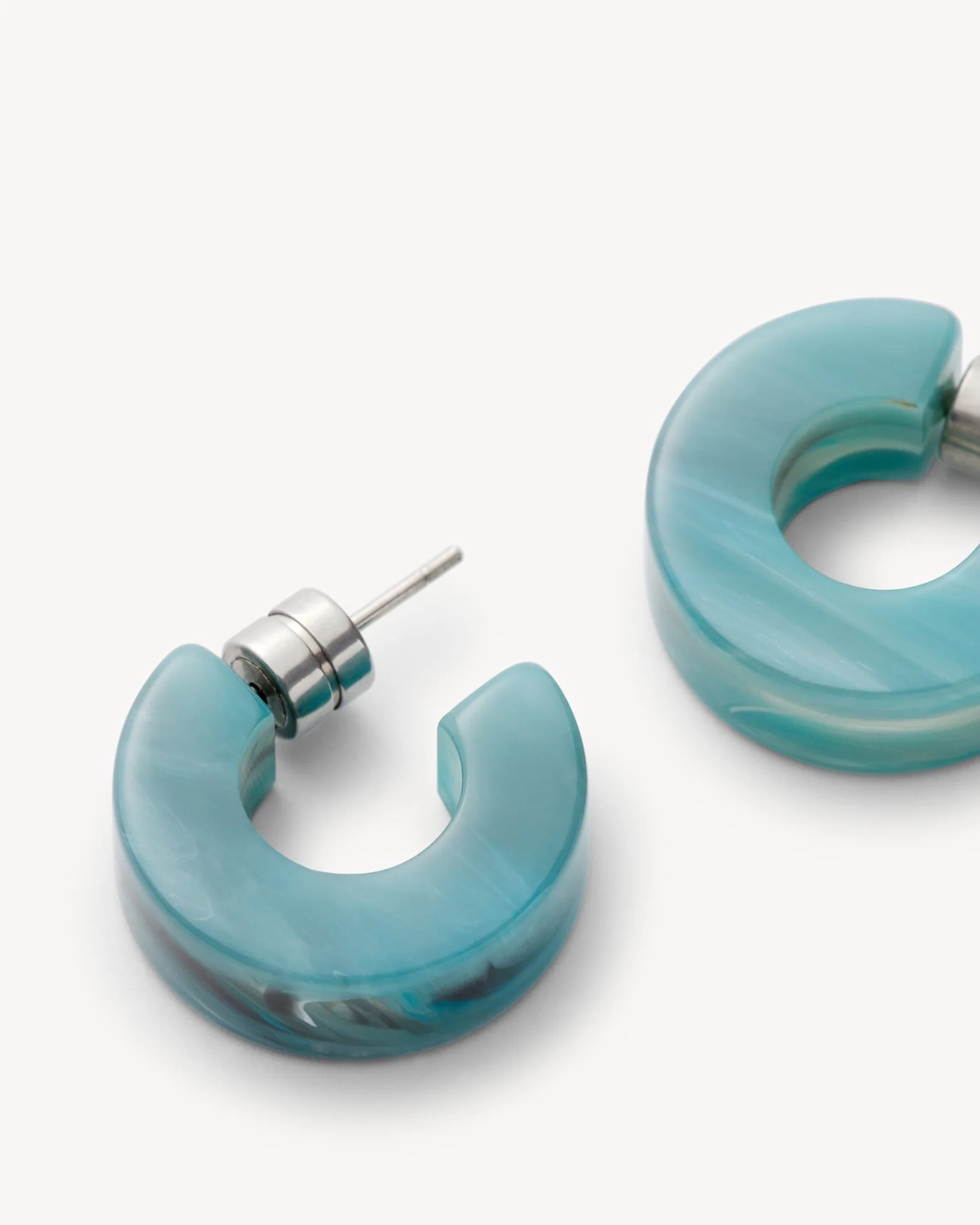 Muse Hoops in Jadeite - Image 2