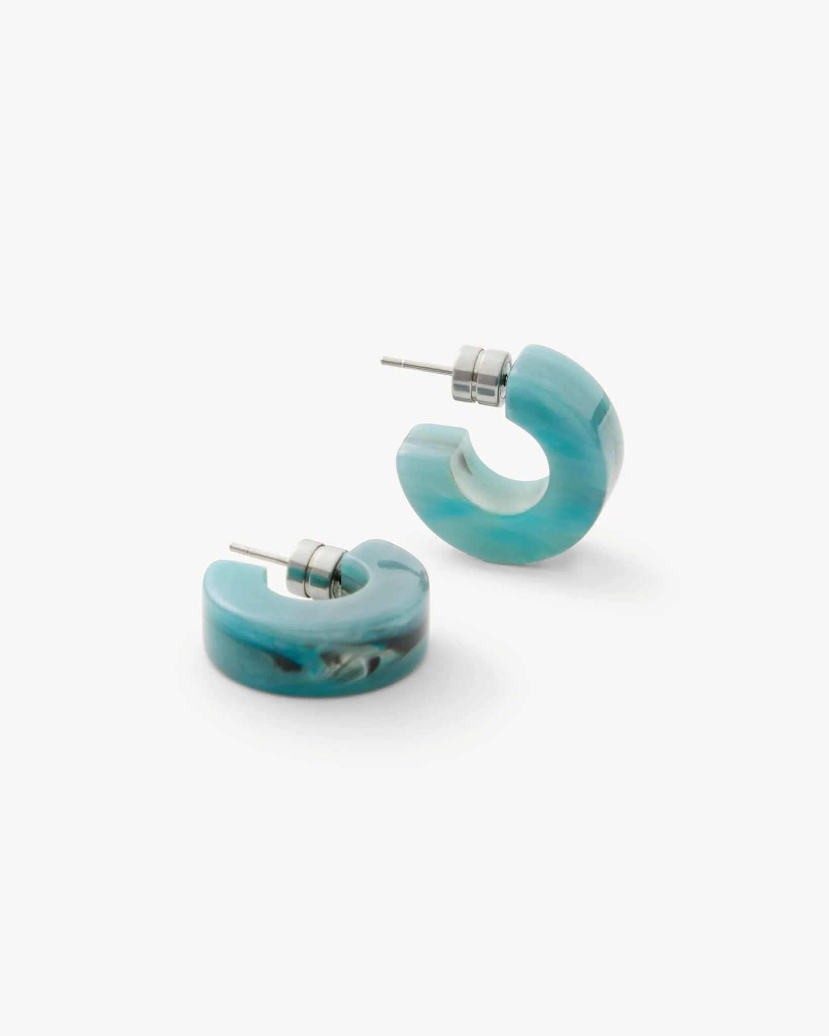 Muse Hoops in Jadeite - Image 3