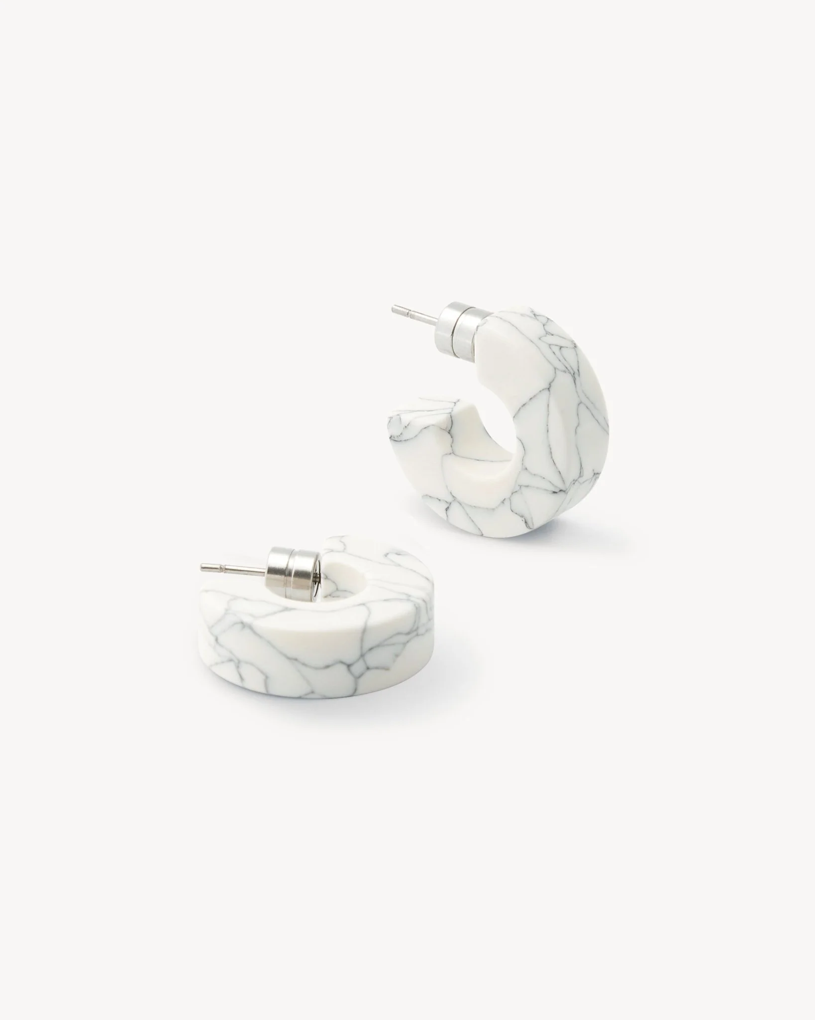 Muse Hoops in Marble - Image 3